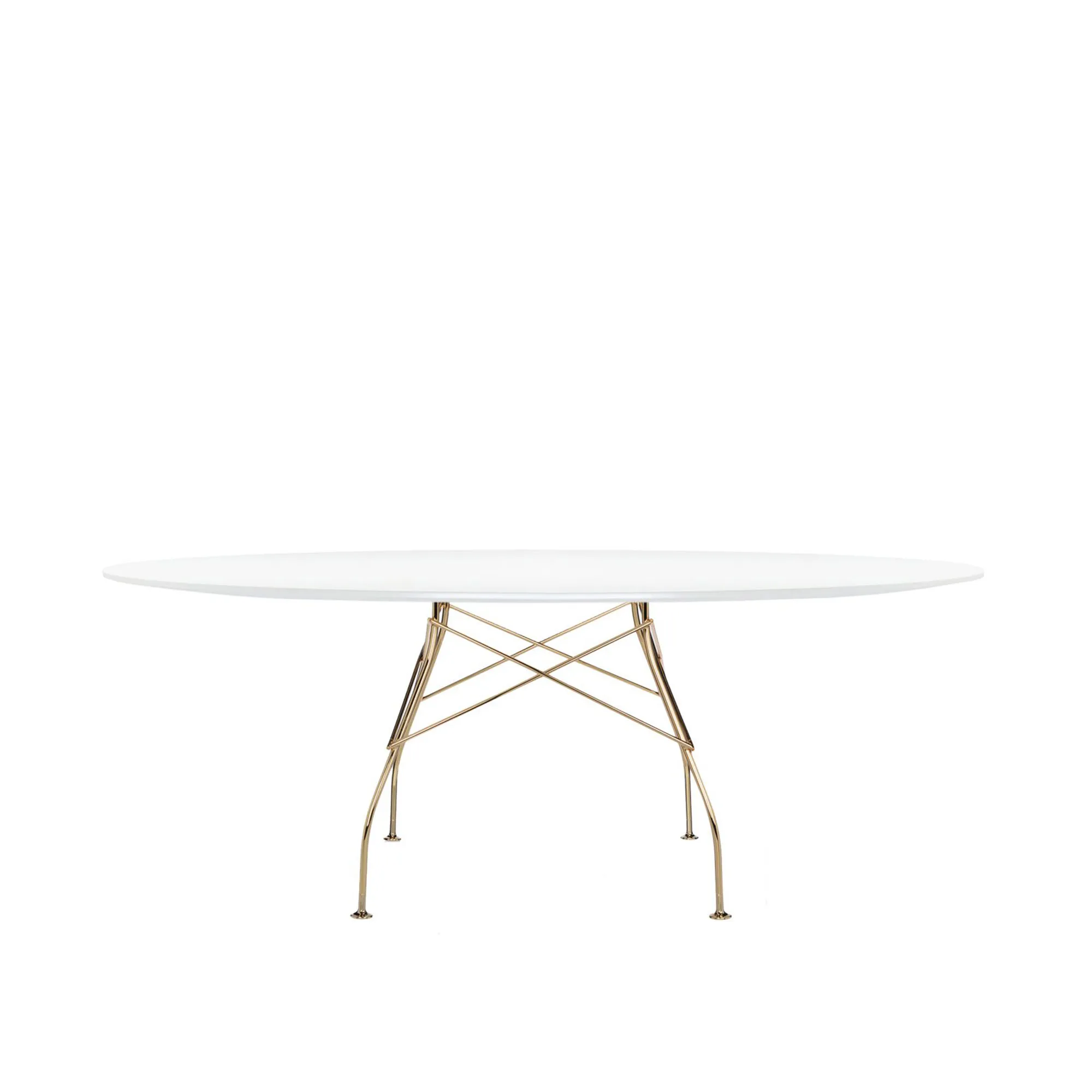 Glossy Oval Table