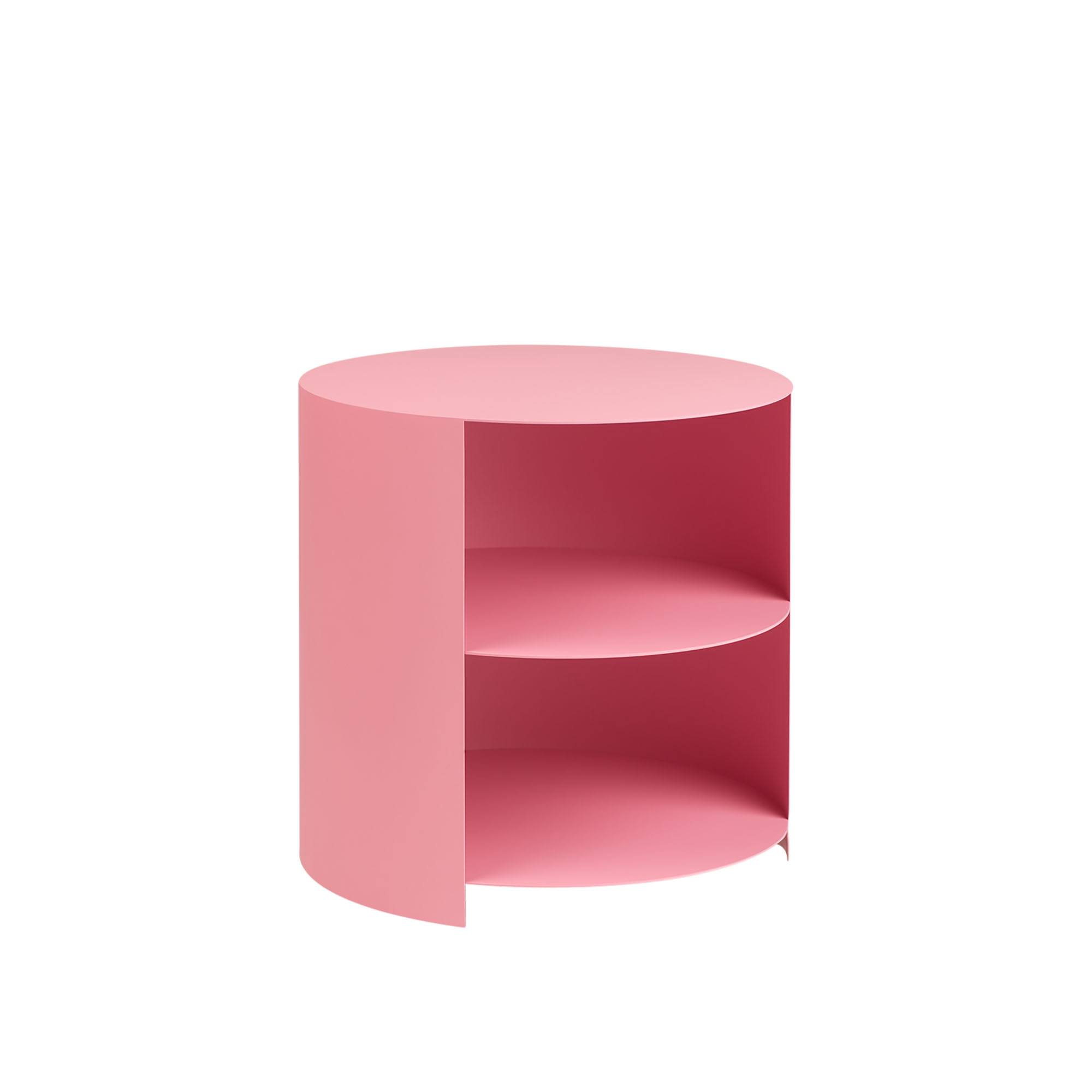 HEM - Hide Side Table - Light Pink - Småbord & sidobord - Karoline Fesser - Rosa - Metall