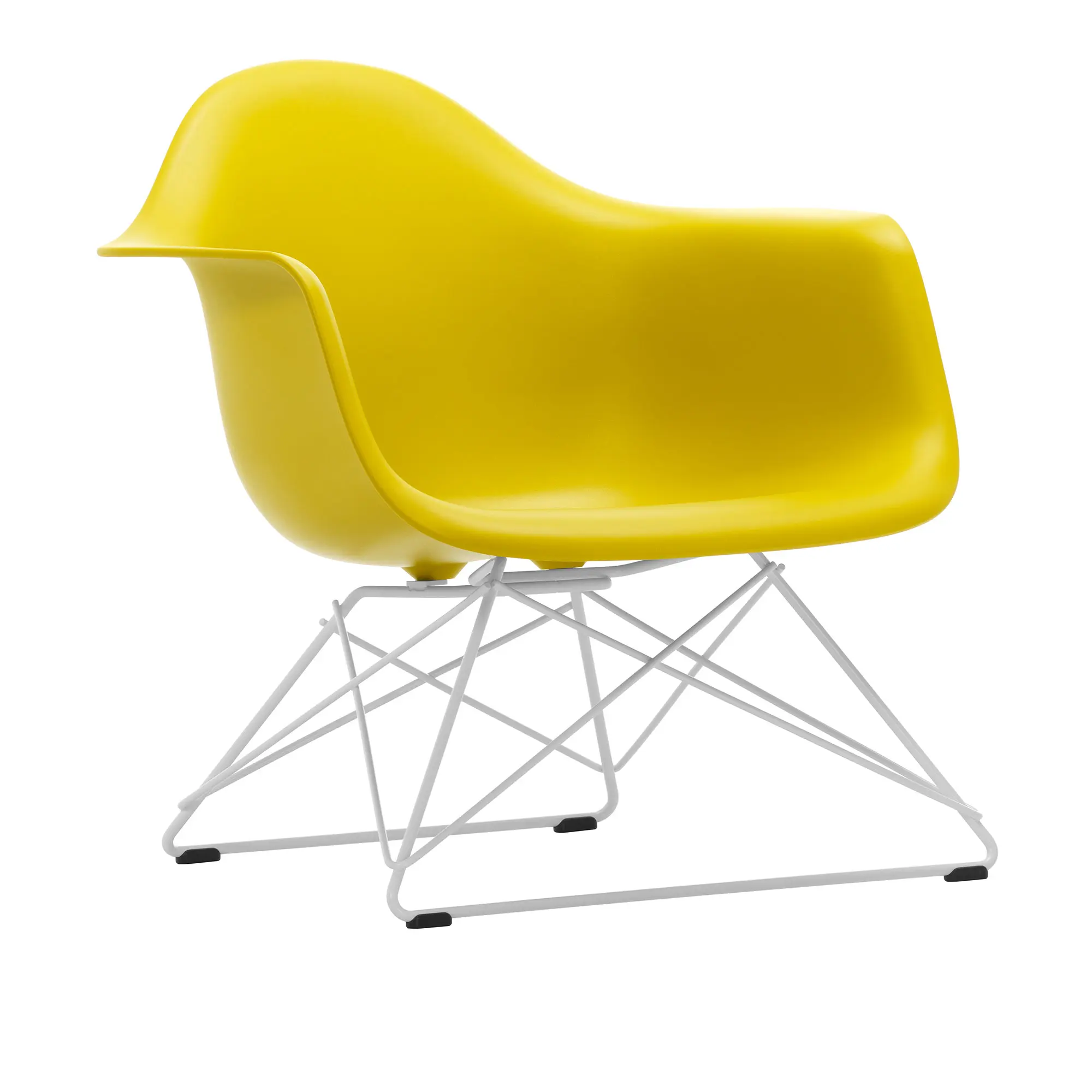 Eames RE Plastic Armchair LAR fåtölj White