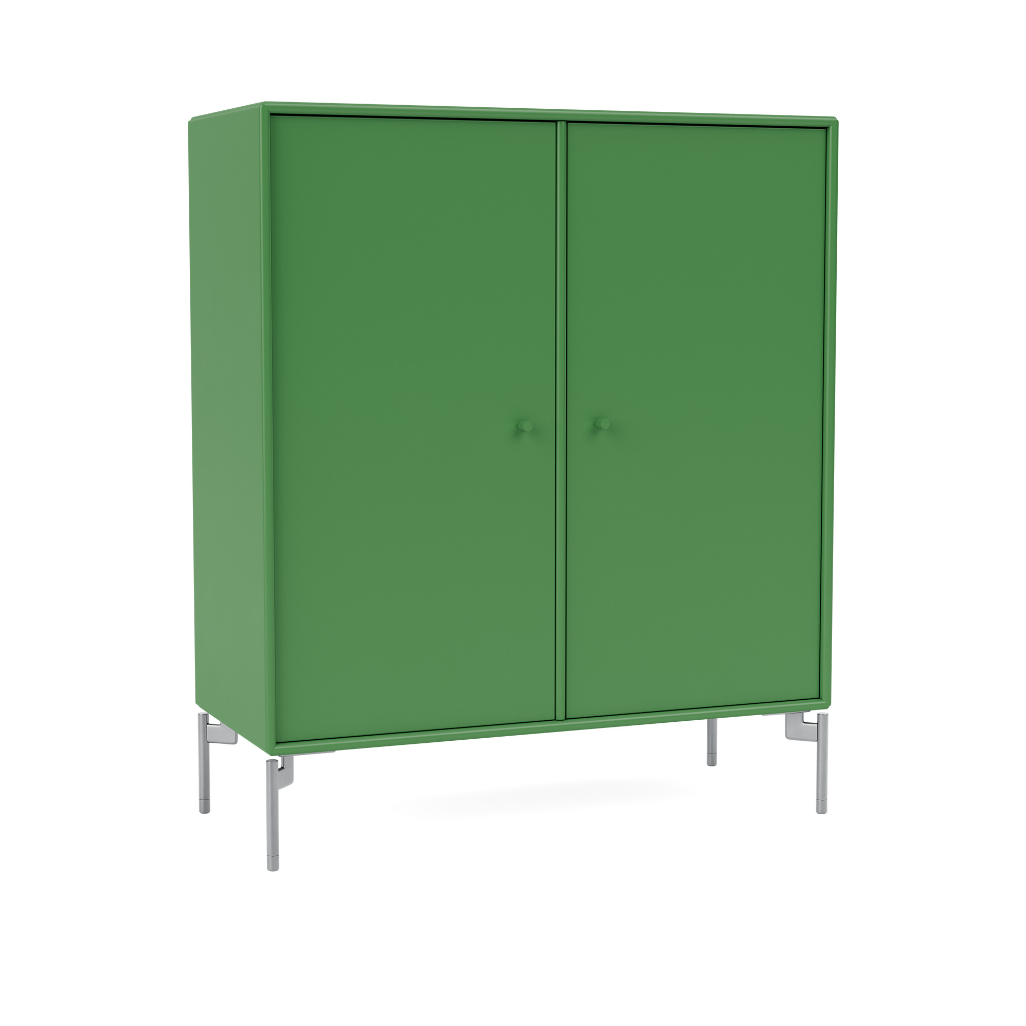 Montana - Cover Cabinet 152-Parsley Matt Chrome - Skåp och vitrinskåp - Peter J. Lassen - Grön - Trä | Möbler - Förvaring Och Hyllor - Skåp Och Vitrinskåp | Möbelexperten