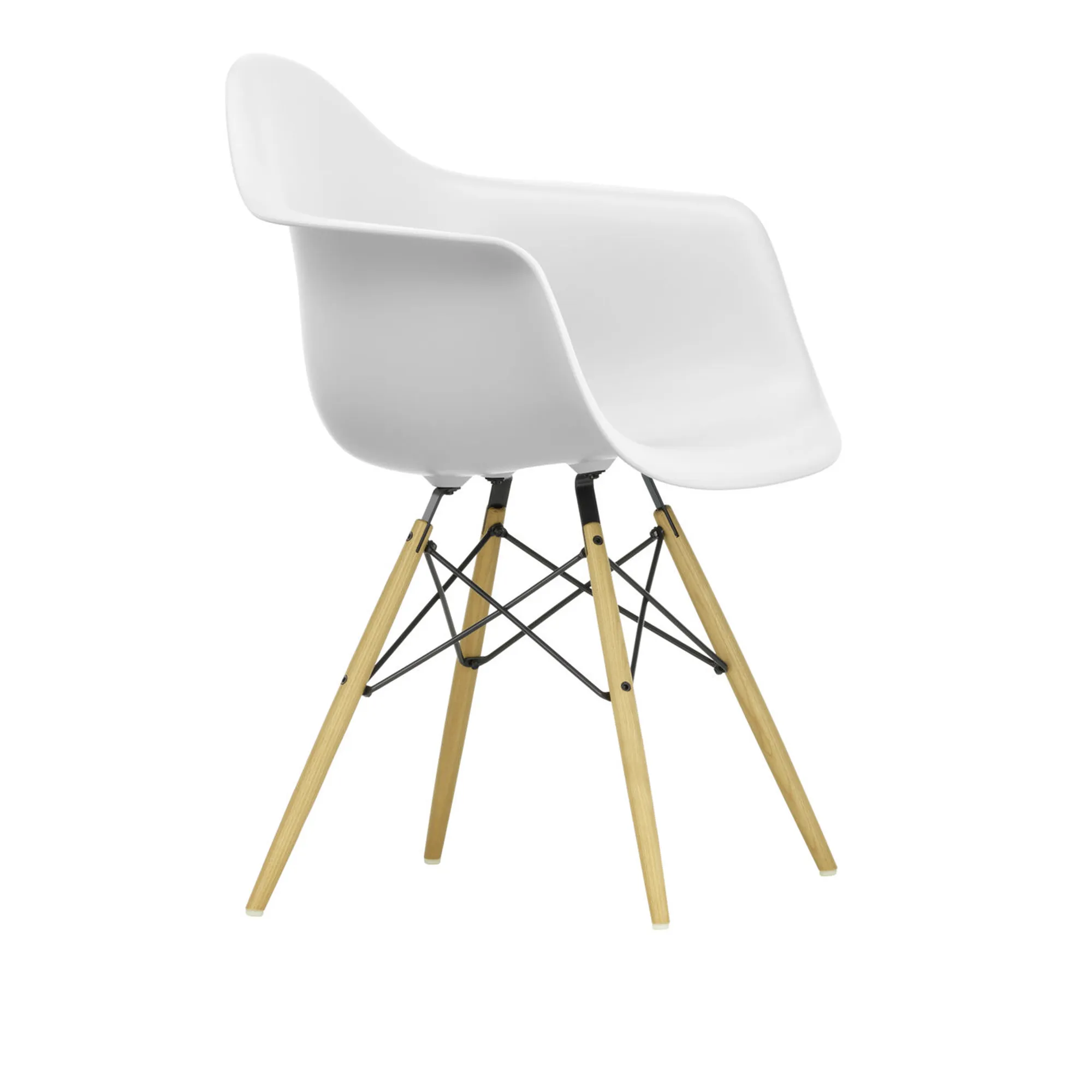 Eames RE Plastic Armchair DAW matstol Ash Honey Tone