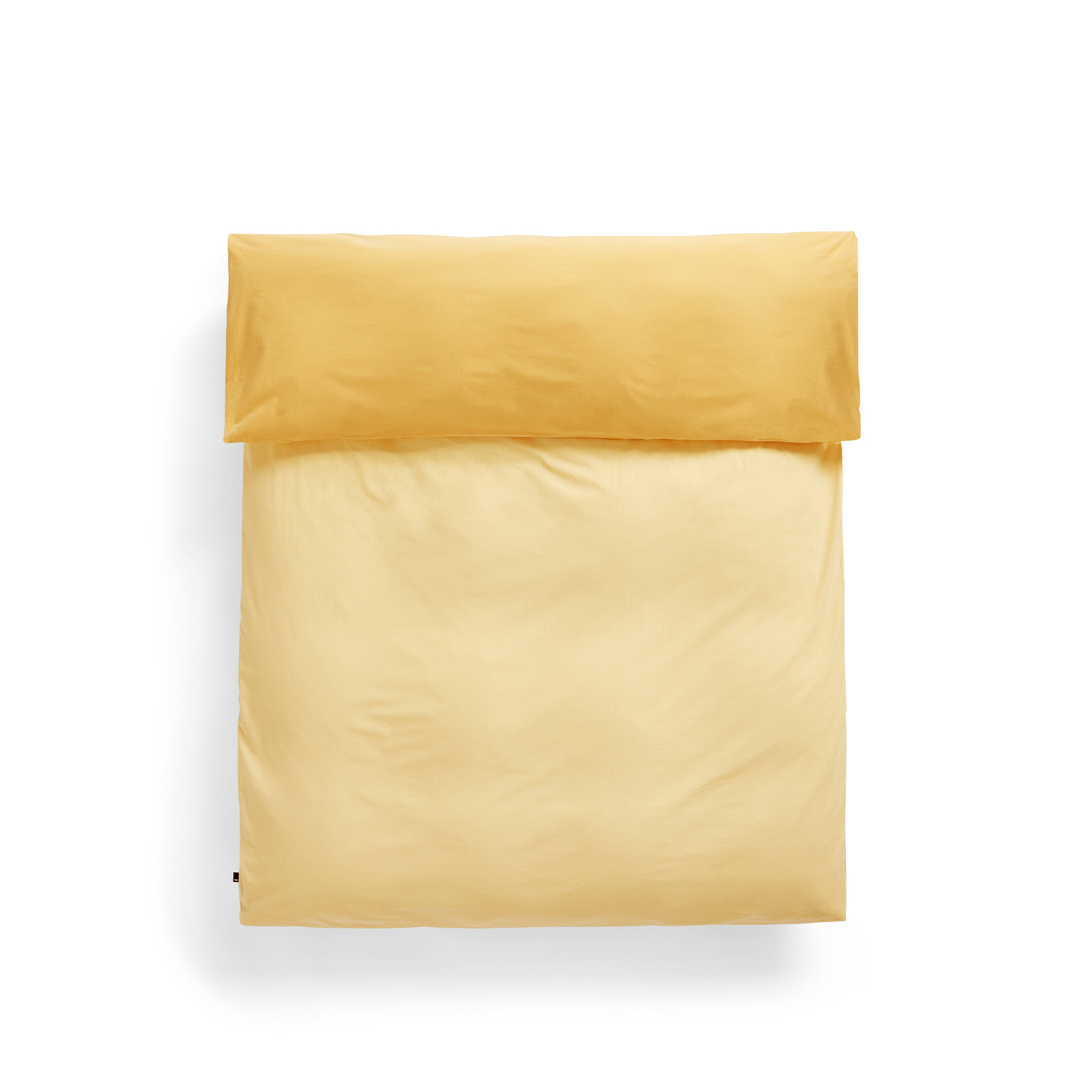 HAY - Duo Duvet Cover 150 x 210 - Golden yellow - Påslakan - Gul