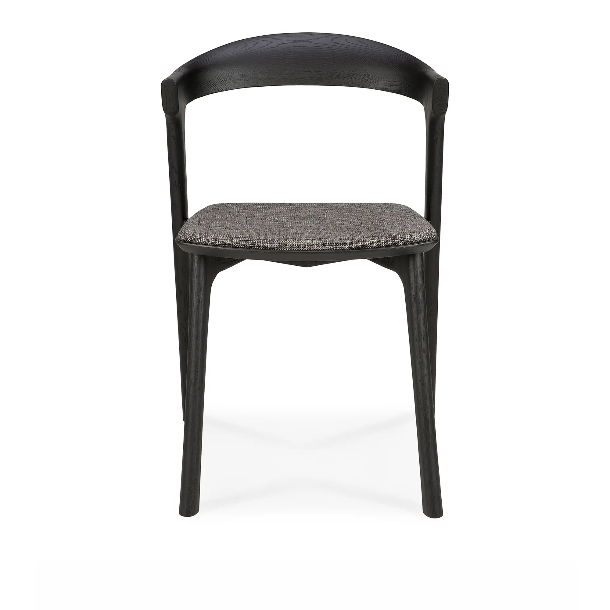 Bok Dining Chair Black Oak Upholstered