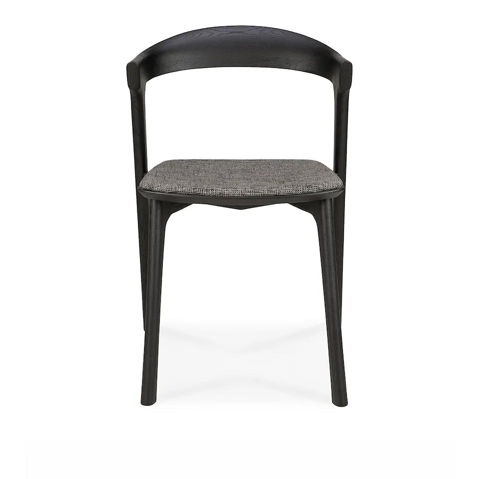 Bok Dining Chair Black Oak Upholstered