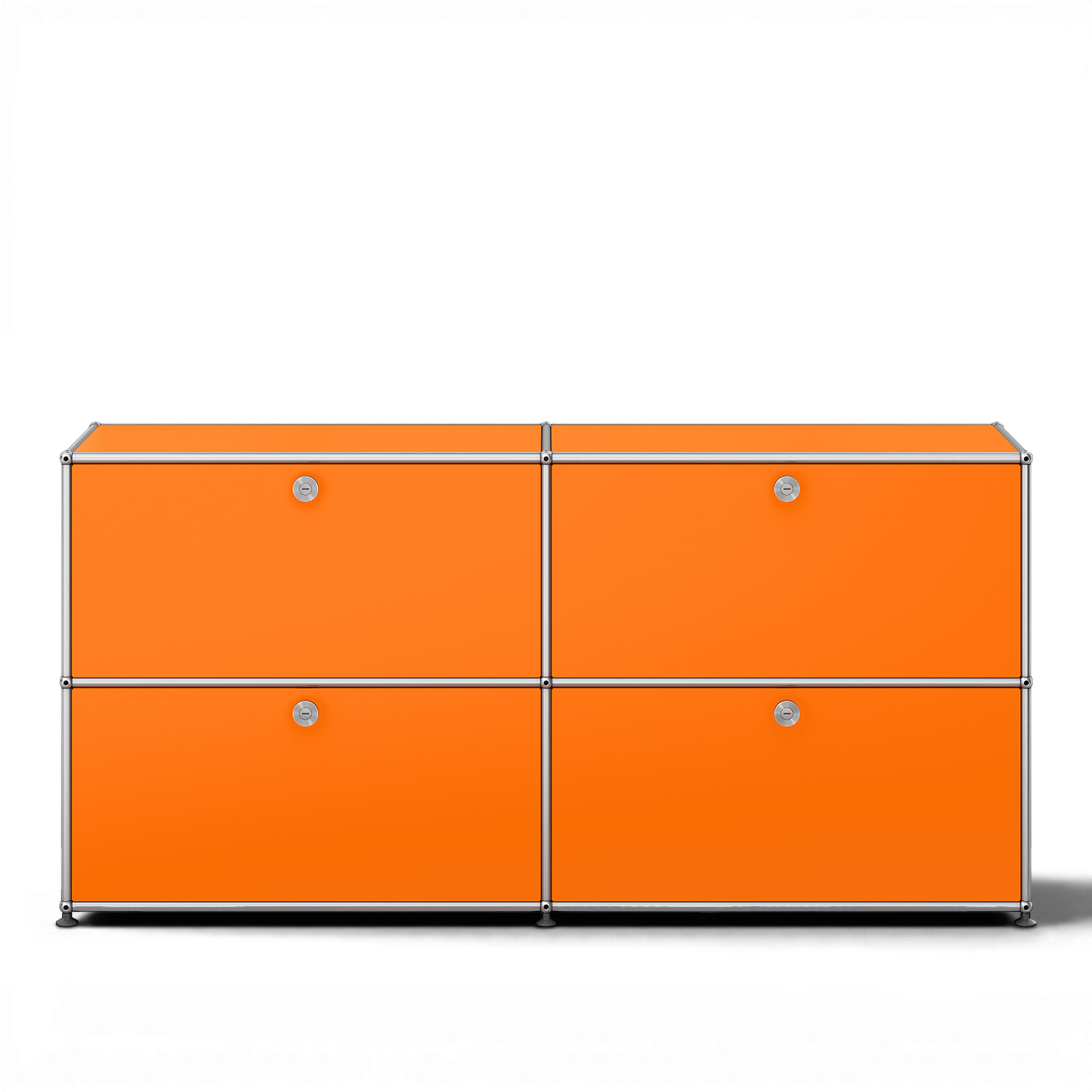 USM - USM Haller 109 Sideboard Pure Orange - Sk&auml;nkar och sideboards - Fritz Haller & Paul Sch&auml;rer - Orange - Metall