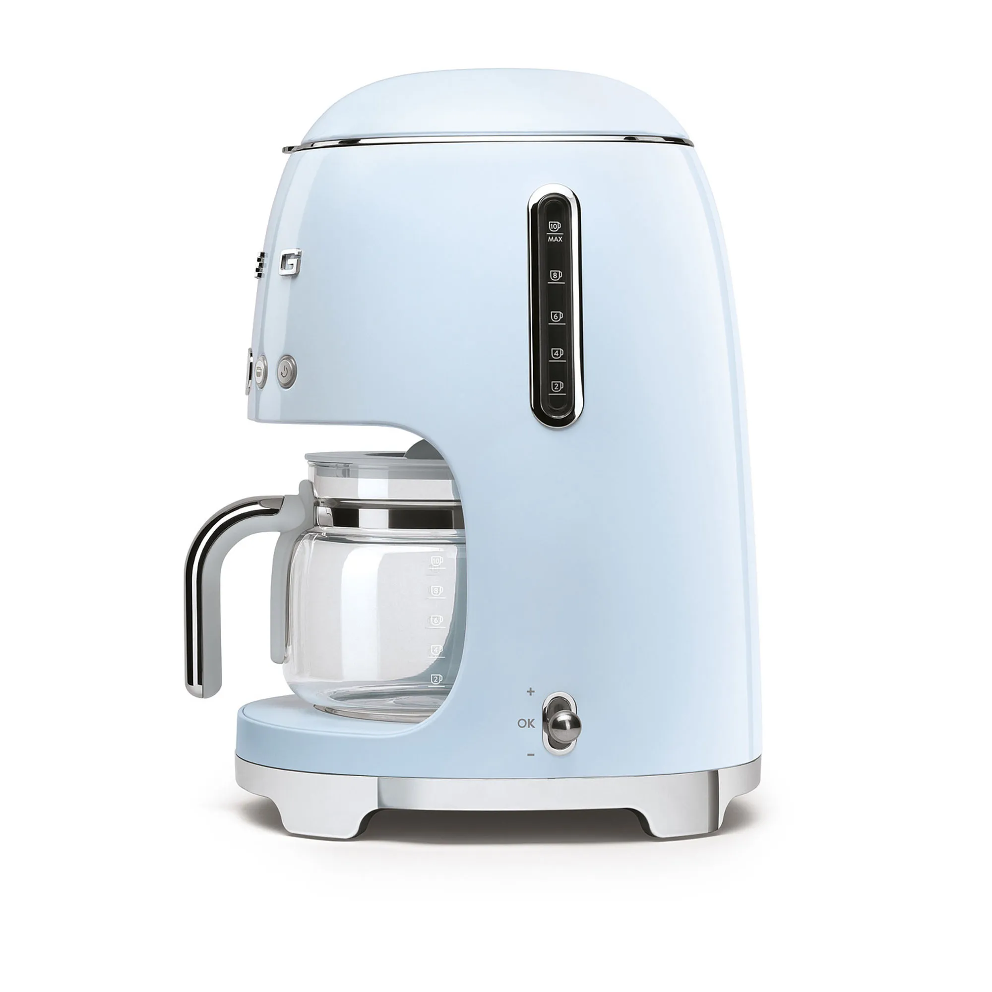 Smeg Drip Coffee Machine Pastel Blue
