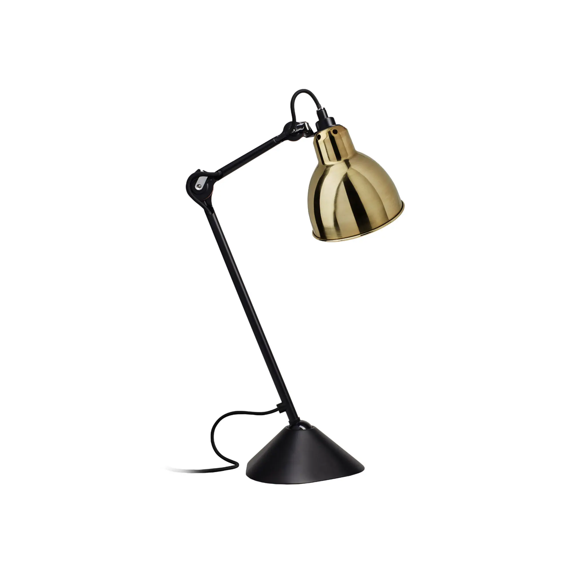 Lampe Gras No205 - Round - Svart bas