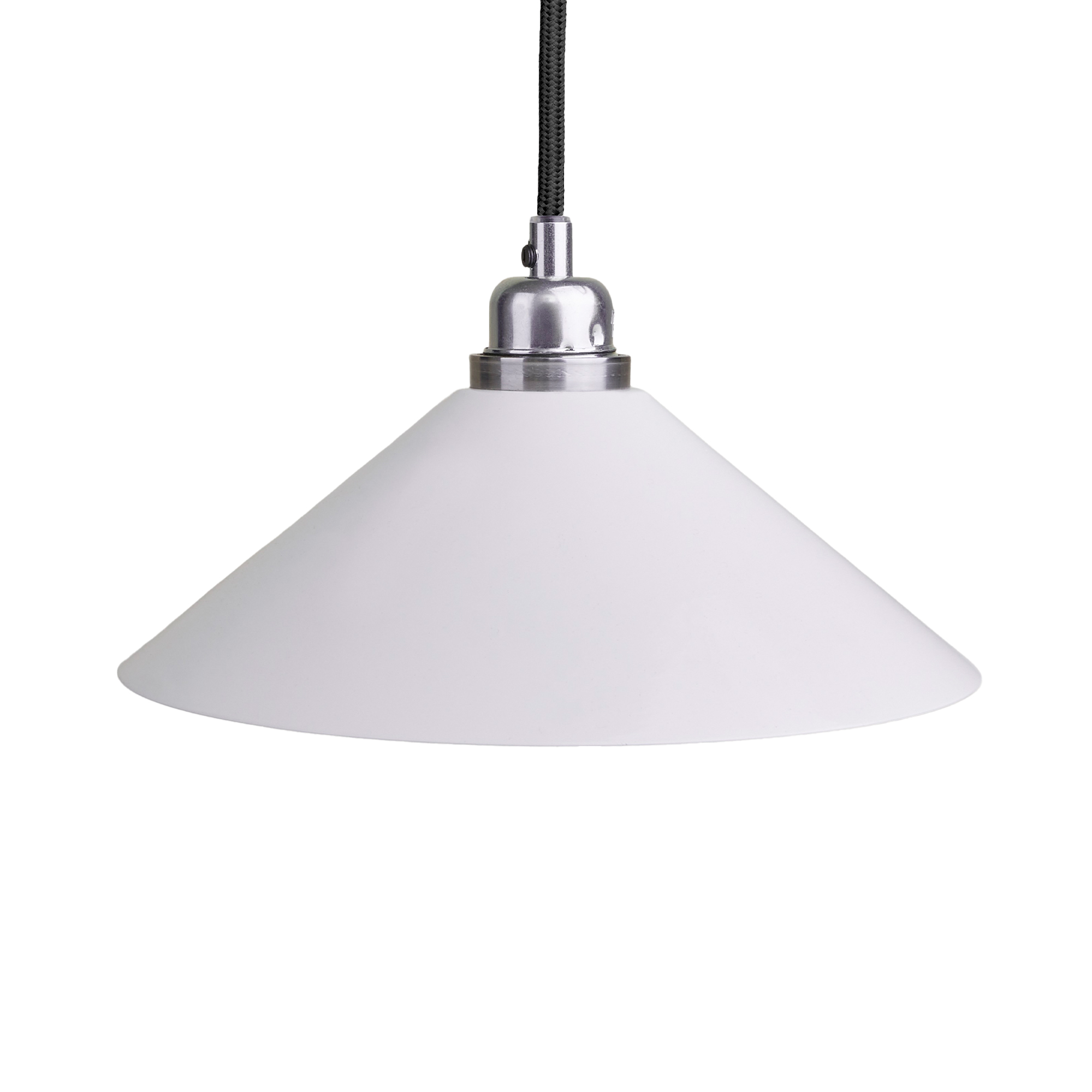 Frama - Cone Shade – White – Small - Pendellampor - Vit - Metall | Belysning - Taklampor - Pendellampor | Möbelexperten