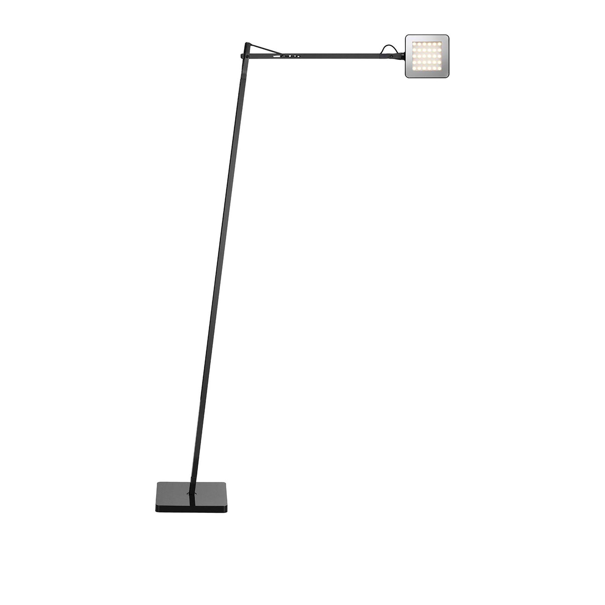 - Kelvin LED F Gulvlampe Svart