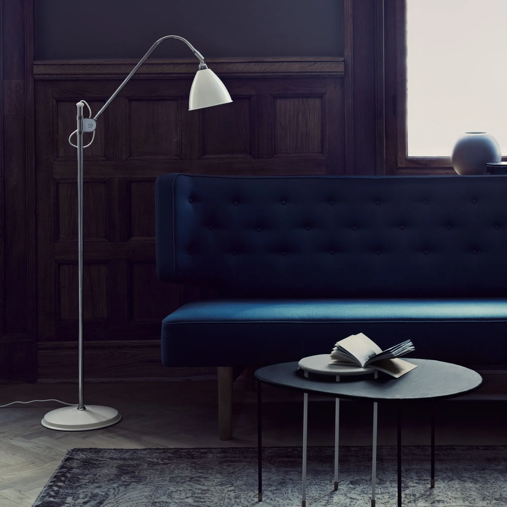 Bestlite BL3 golvlampa Small svart mässing