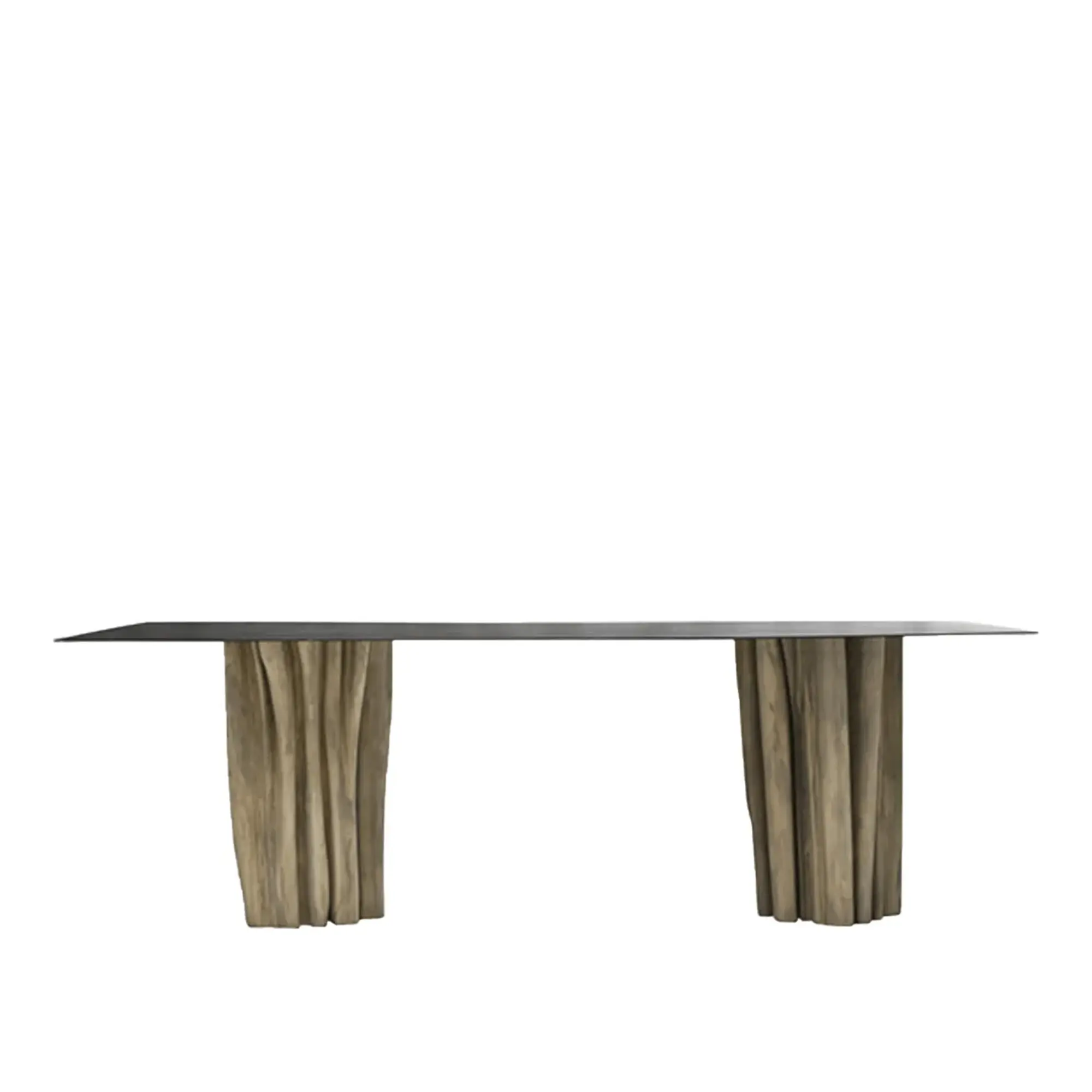 Brick Rectangular Dining Table