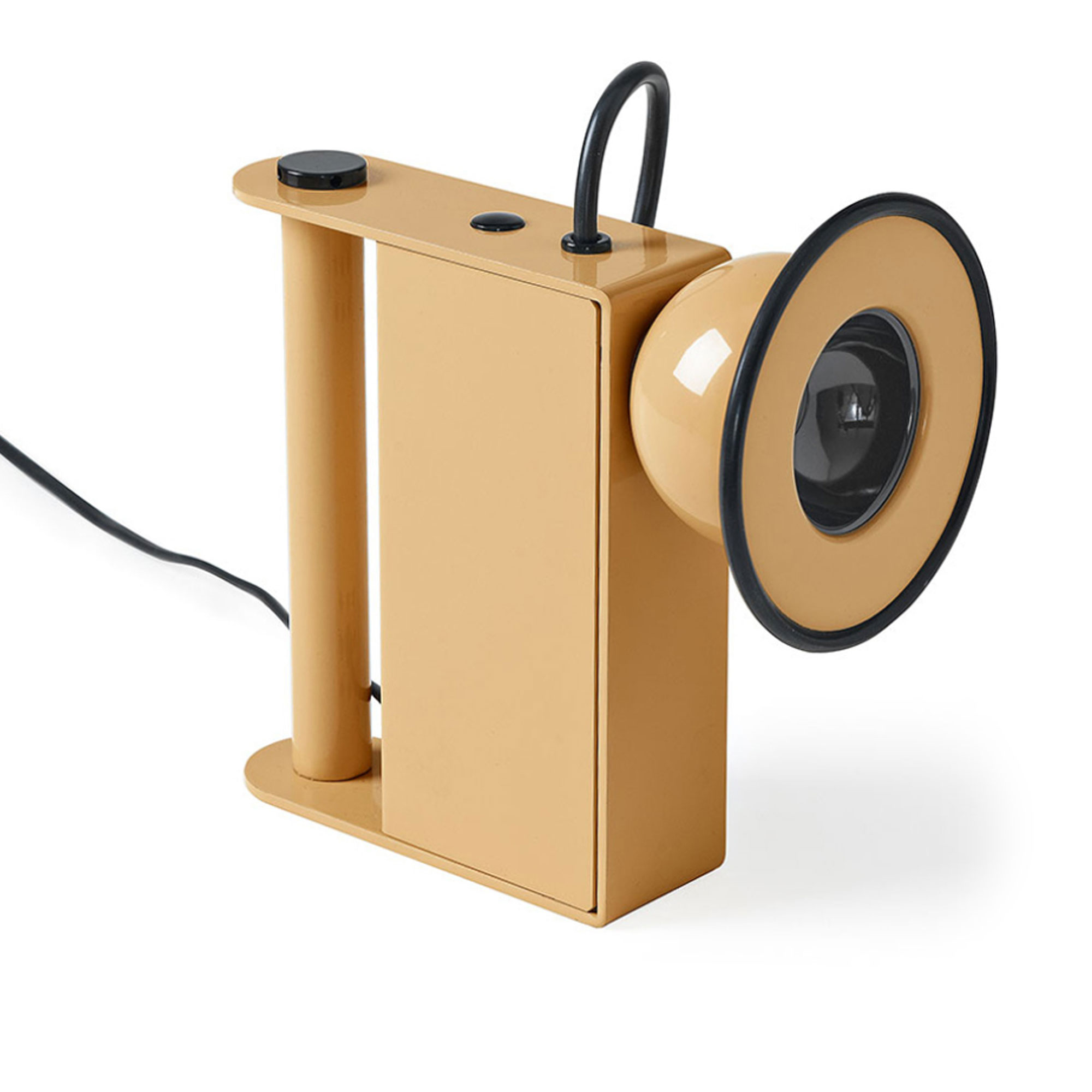 Stilnovo - Minibox 2700K bordslampa toffee - Bordslampor - Gae Aulenti,Piero Castiglioni - Brun