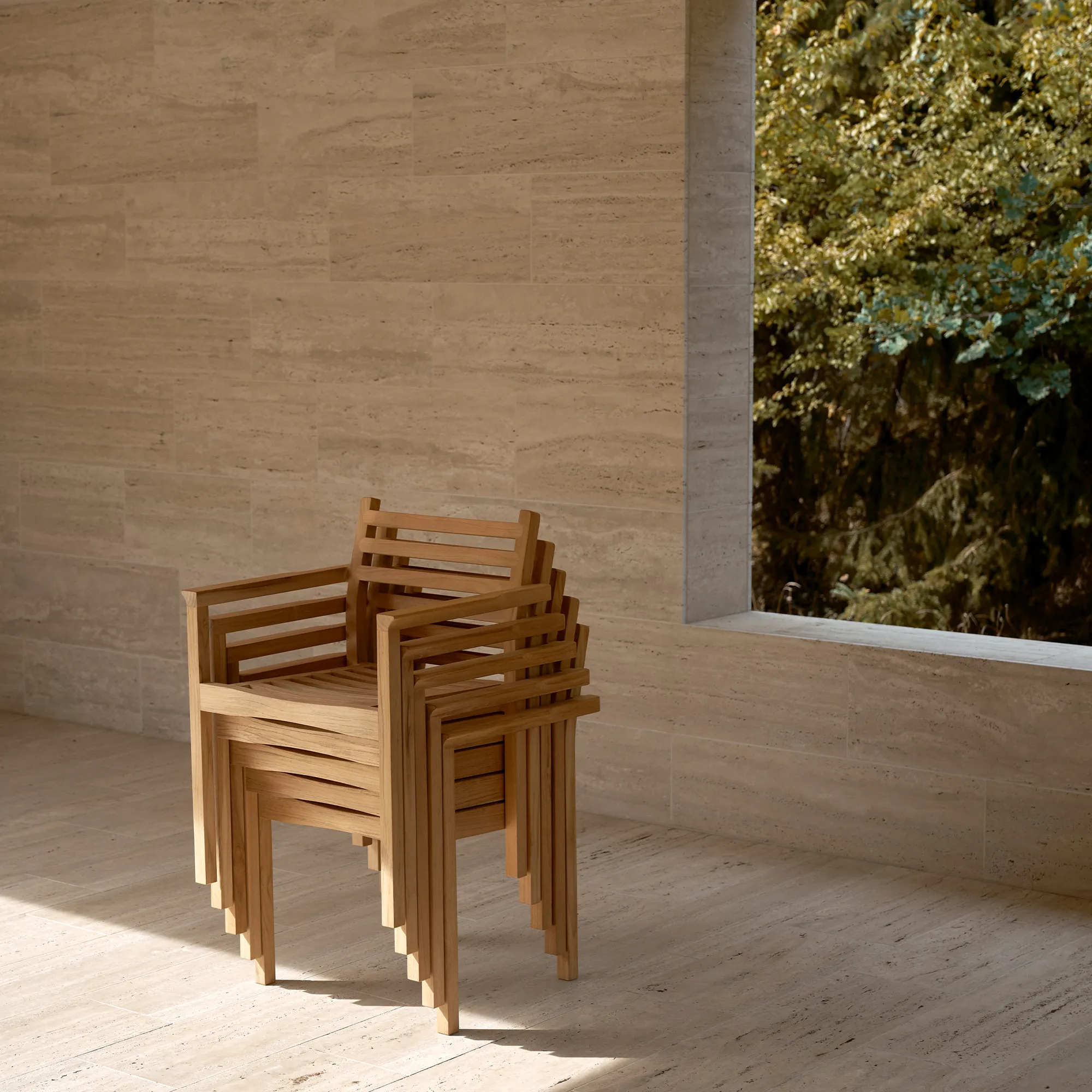 AH502 karmstol utomhus