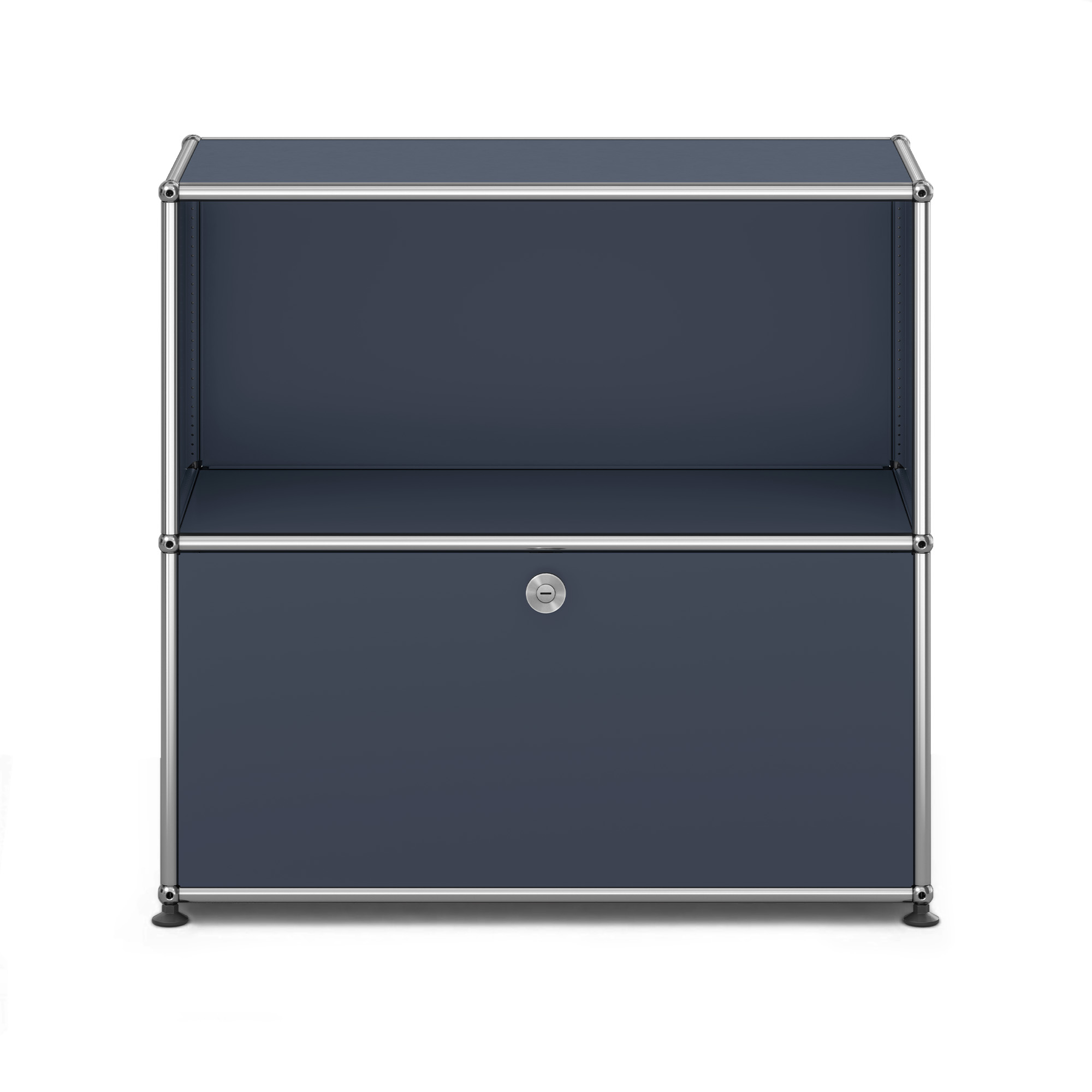 USM - USM Haller M62 33 Anthracite - Sk&auml;nkar och sideboards - Fritz Haller & Paul Sch&auml;rer - Svart - Metall