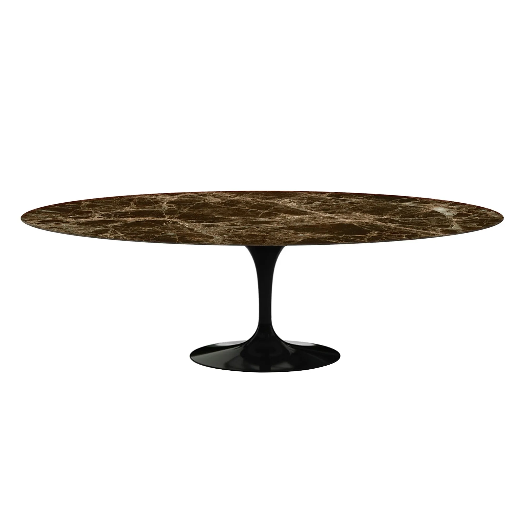 Saarinen Oval matbord 244 cm Black