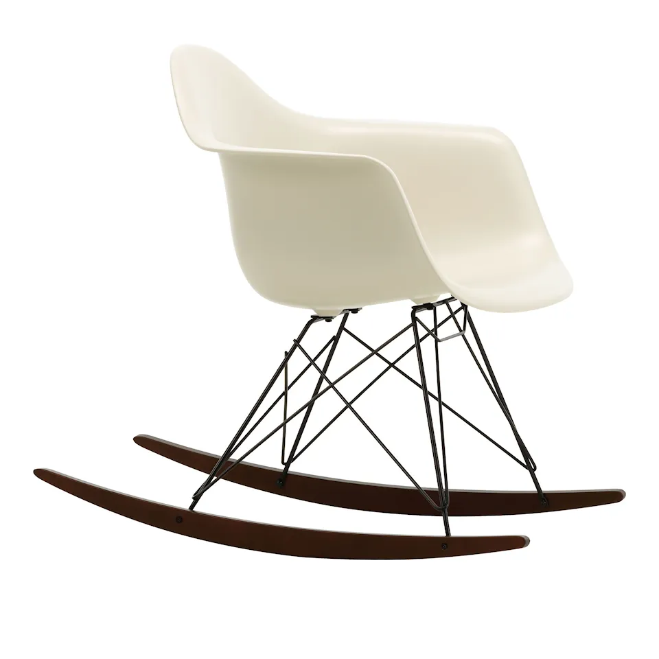 Eames RE Plastic Armchair RAR gungstol Basic Dark/Dark Maple