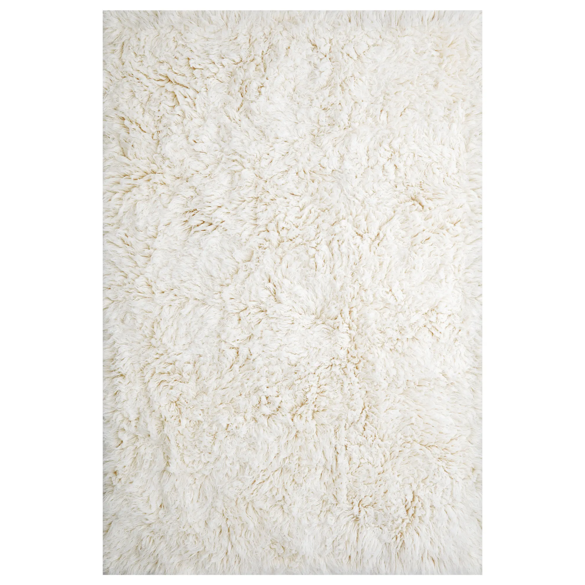 Shaggy Bone White ryateppe