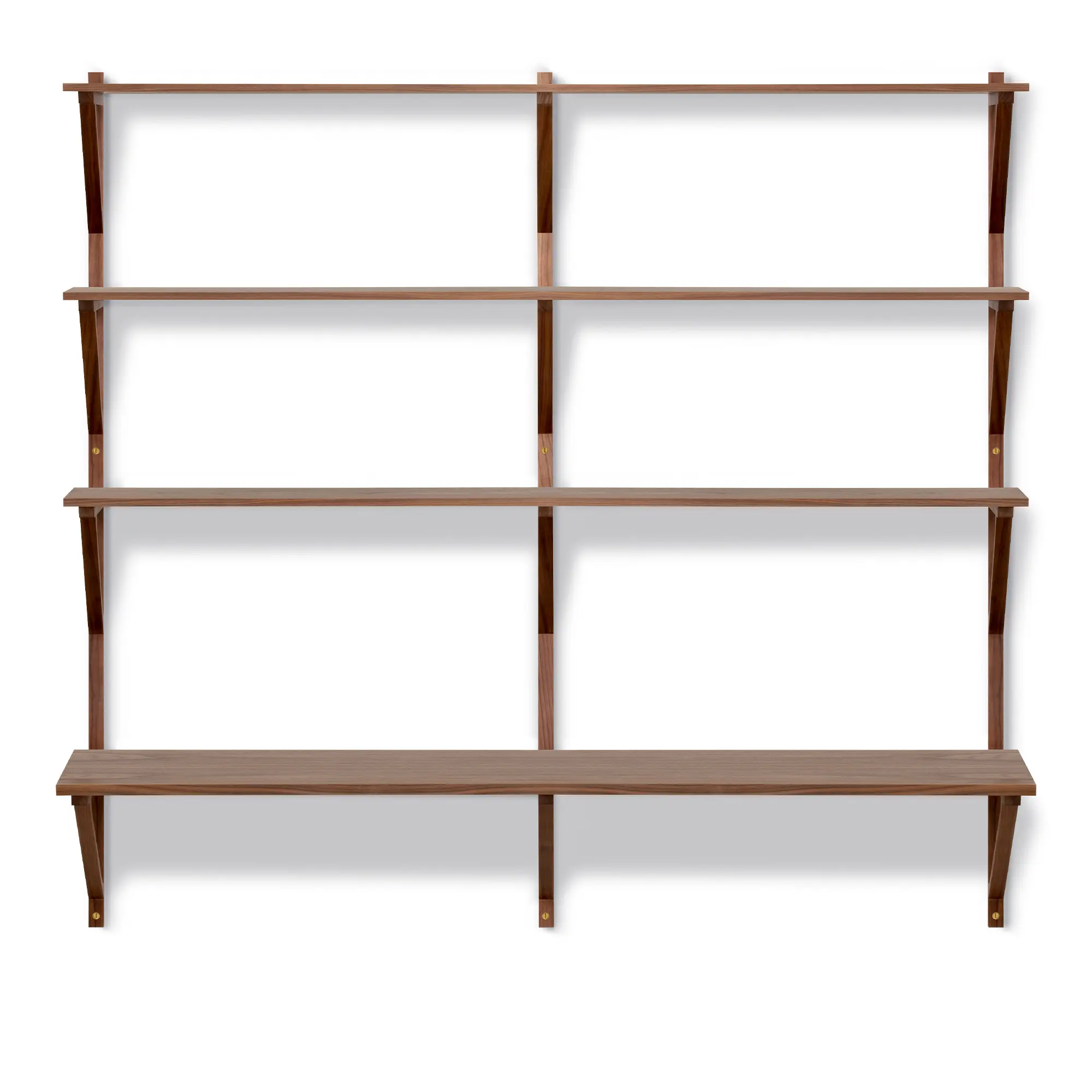 BM29 vegghylle 149 cm 3 hyller og skrivebord