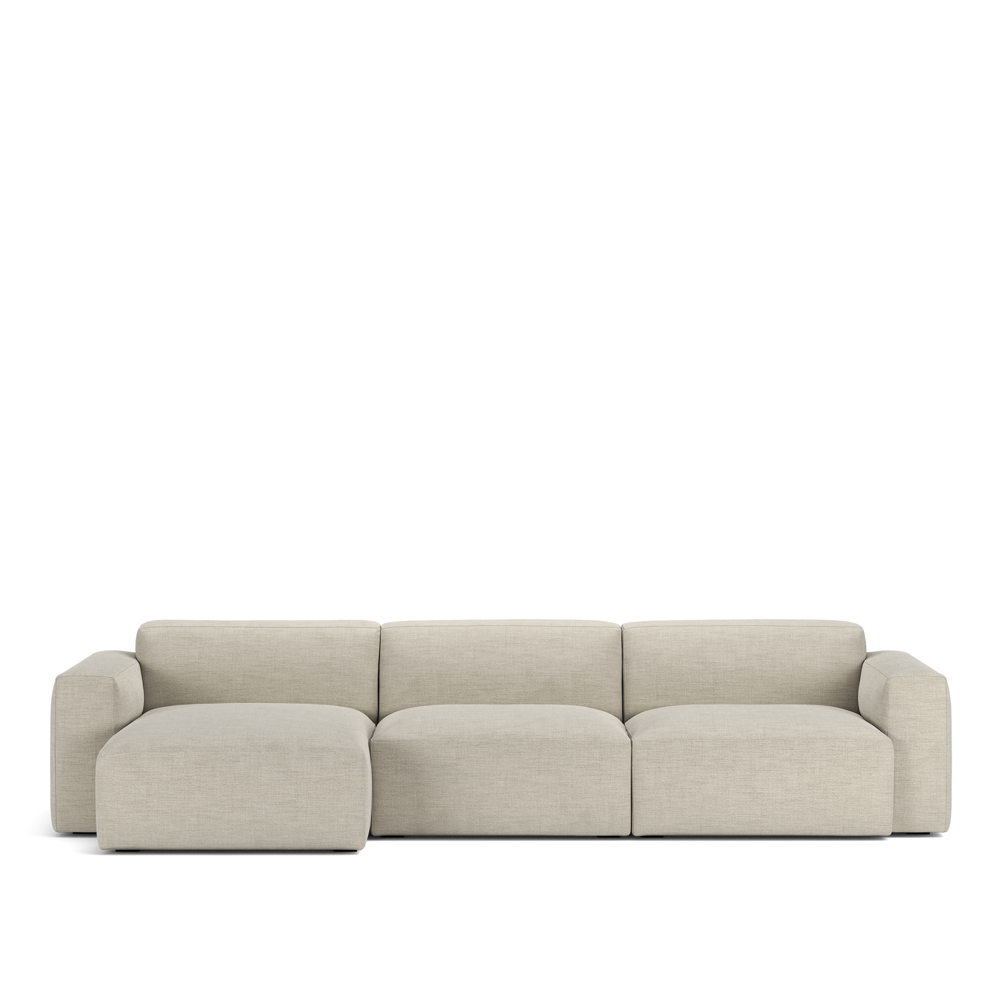 NOGA - Brick 3-Seater Chaise Lounge Left Sienna 102 Removable Upholstery - Soffor