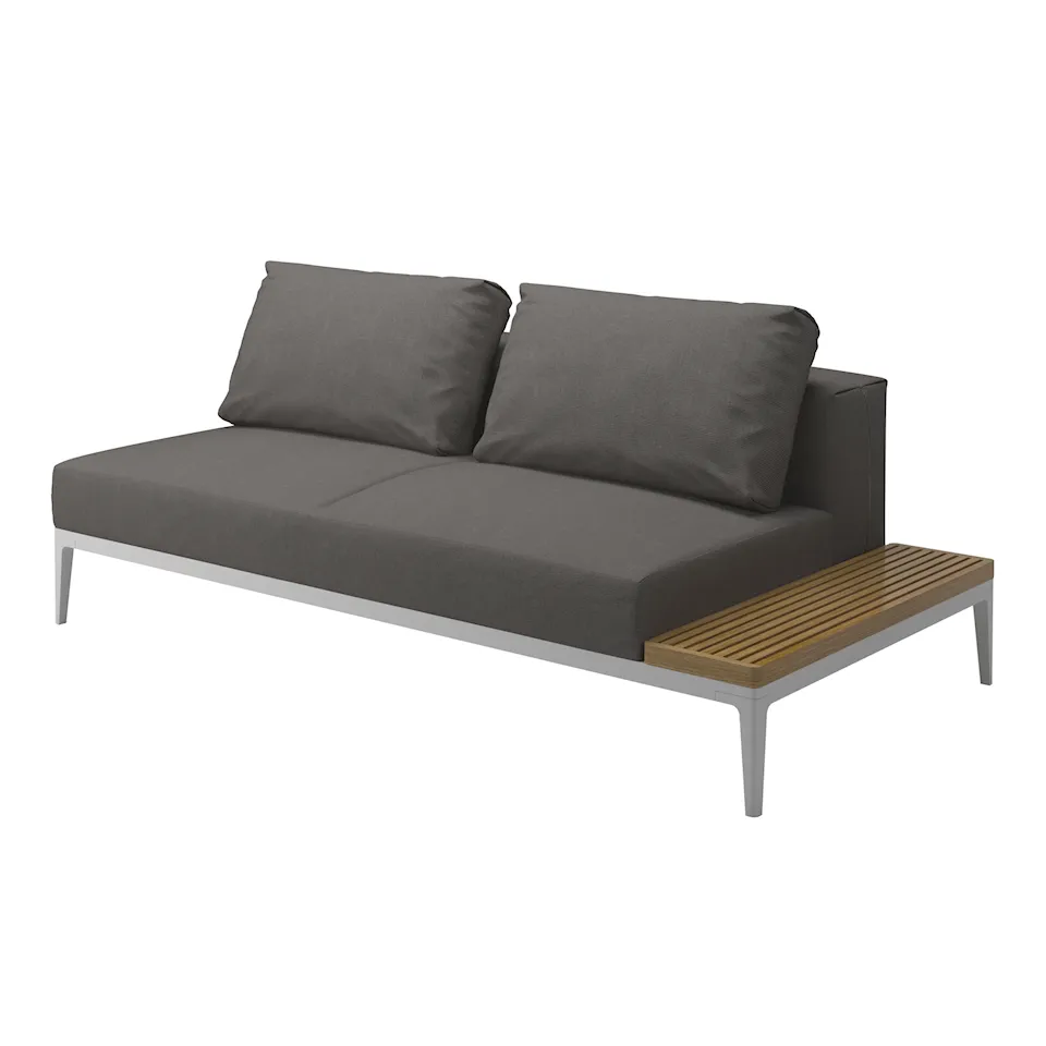 Grid Lounge End Table Unit