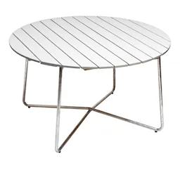 Bord 9A udendørs spisebord Ø120 cm