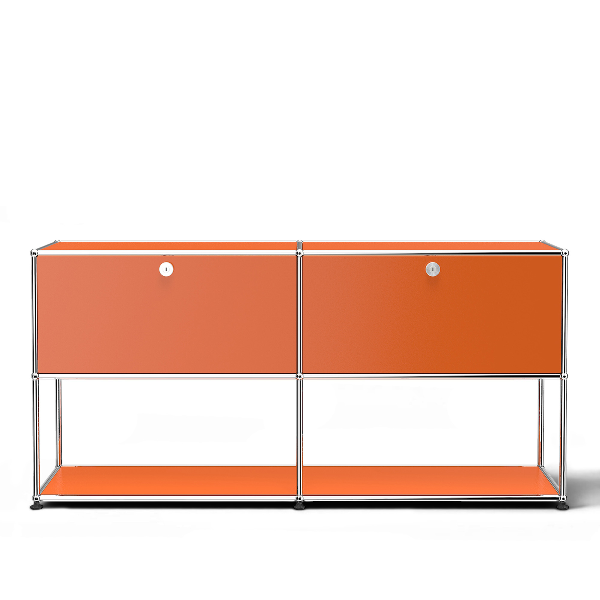 USM - USM Haller 40 Sideboard Pure Orange - Sk&auml;nkar och sideboards - Fritz Haller & Paul Sch&auml;rer - Orange - Metall