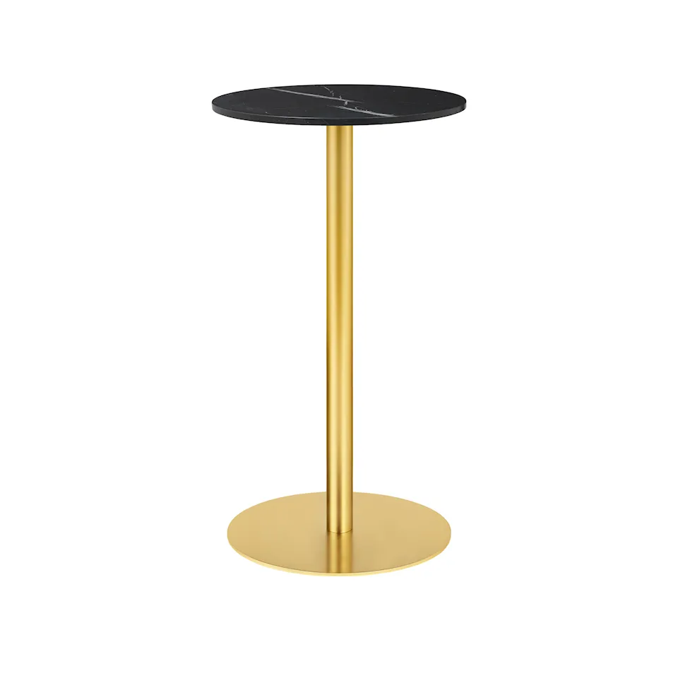GUBI 1.0 barbord Ø60 cm mässing