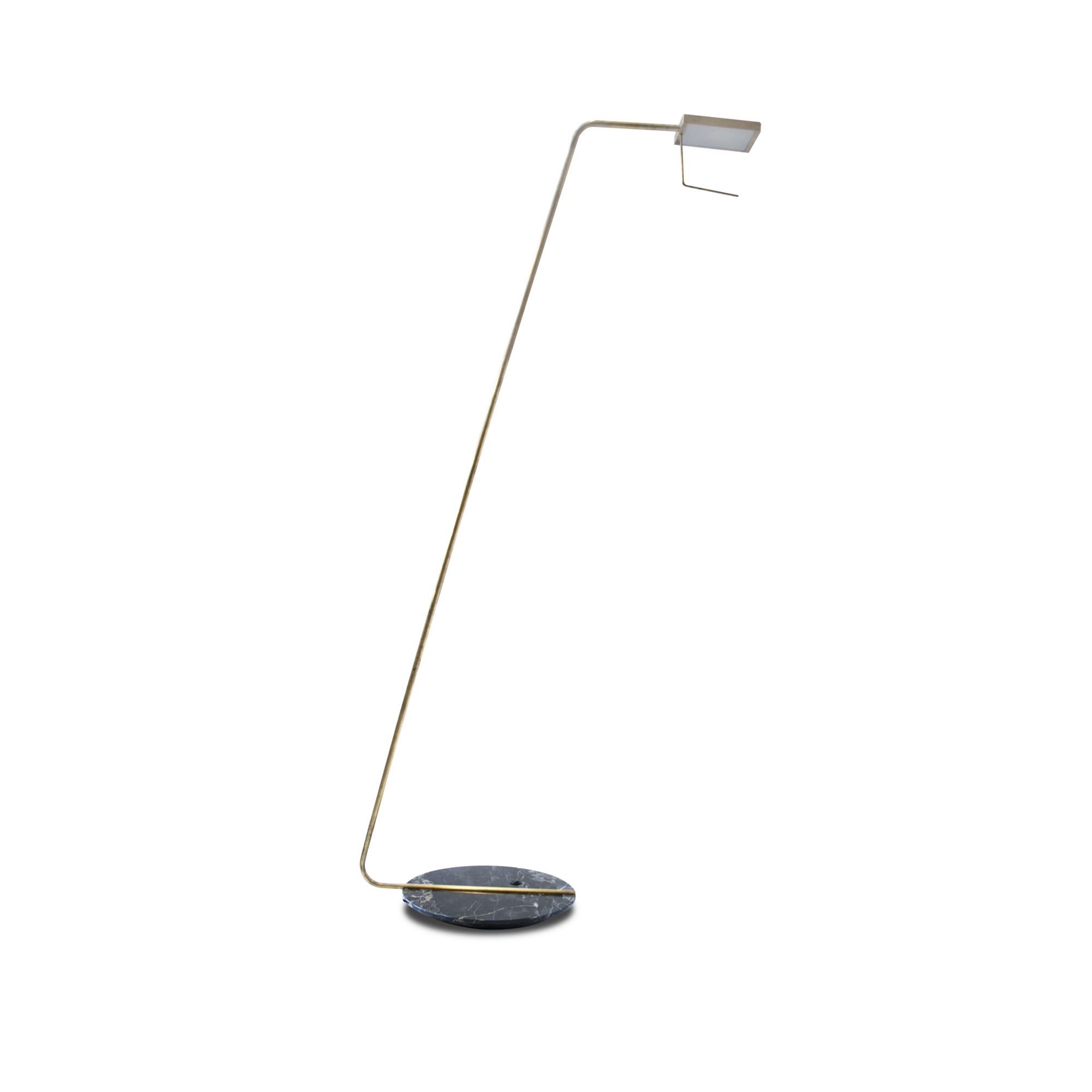 Baxter - Blade Floor Lamp - Läslampor - Guld,Grå