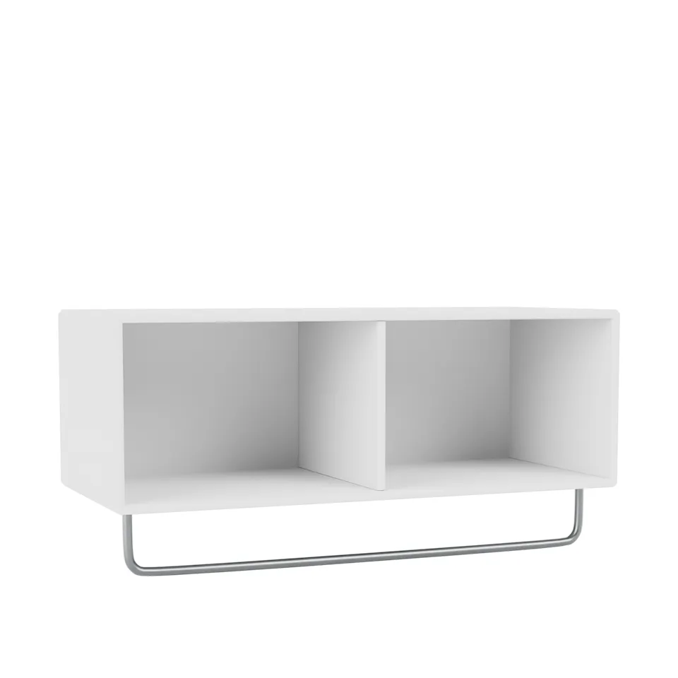 Coat Shelf With Clothes Rack