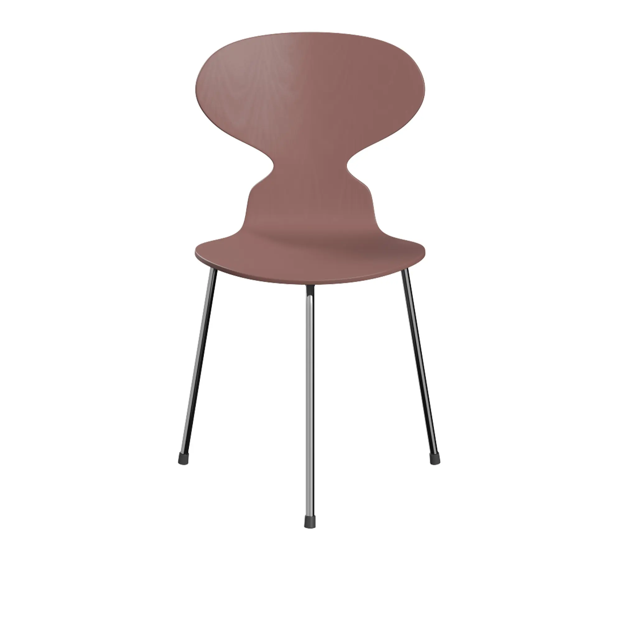 3100 Myran stol Coloured Ash Veneer Chrome