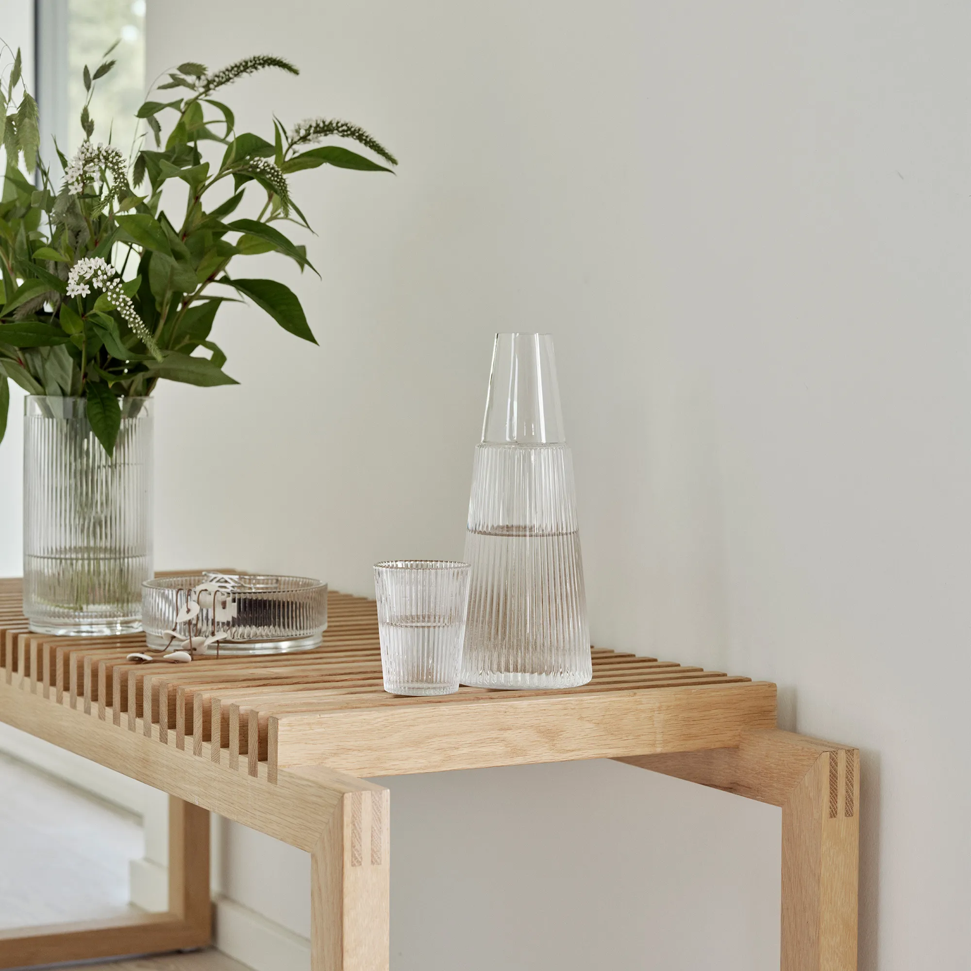 Pilastro Karaff Med Dricksglas 1 L