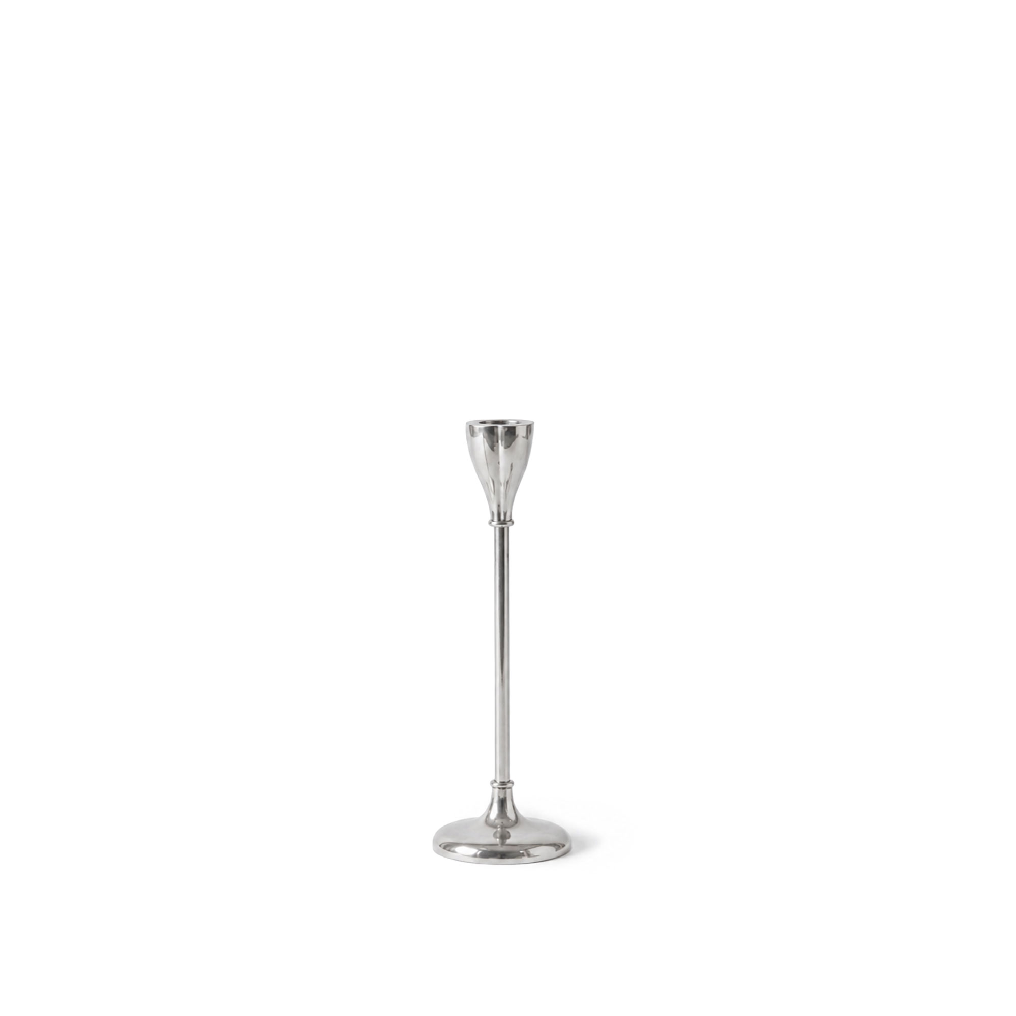 Tinted Objects - Lupia ljusstake 20 cm tenn - Ljusstakar - Silver - Metall