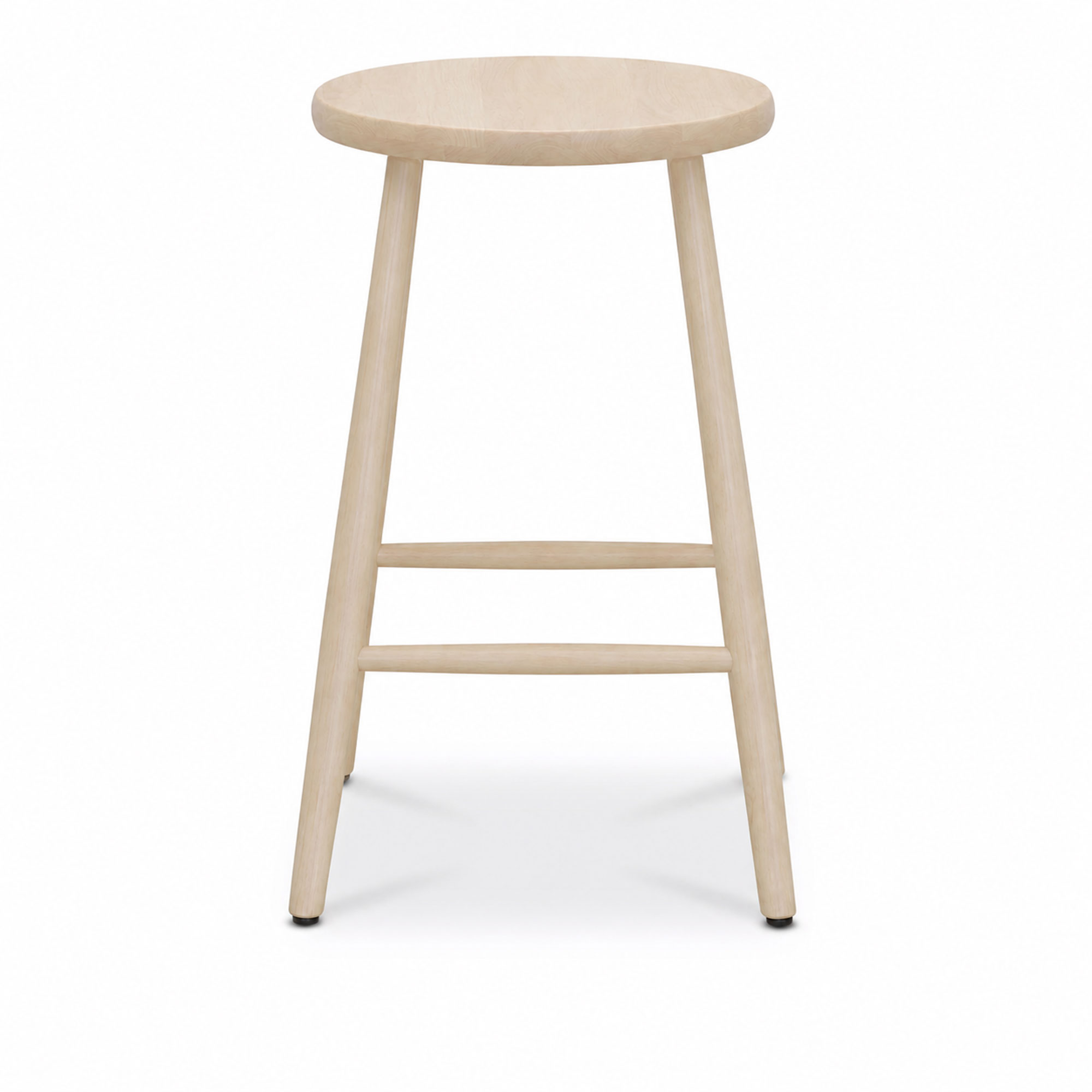 Wigells - Palle 63 pall klarlackad bj&ouml;rk - Barstolar - Beige - Tr&auml;