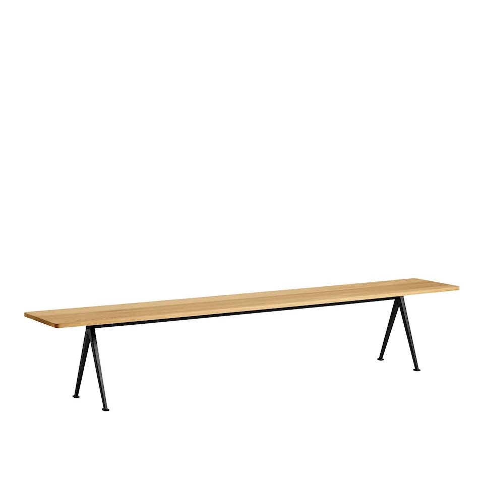 Pyramid bänk 12 250 cm Black