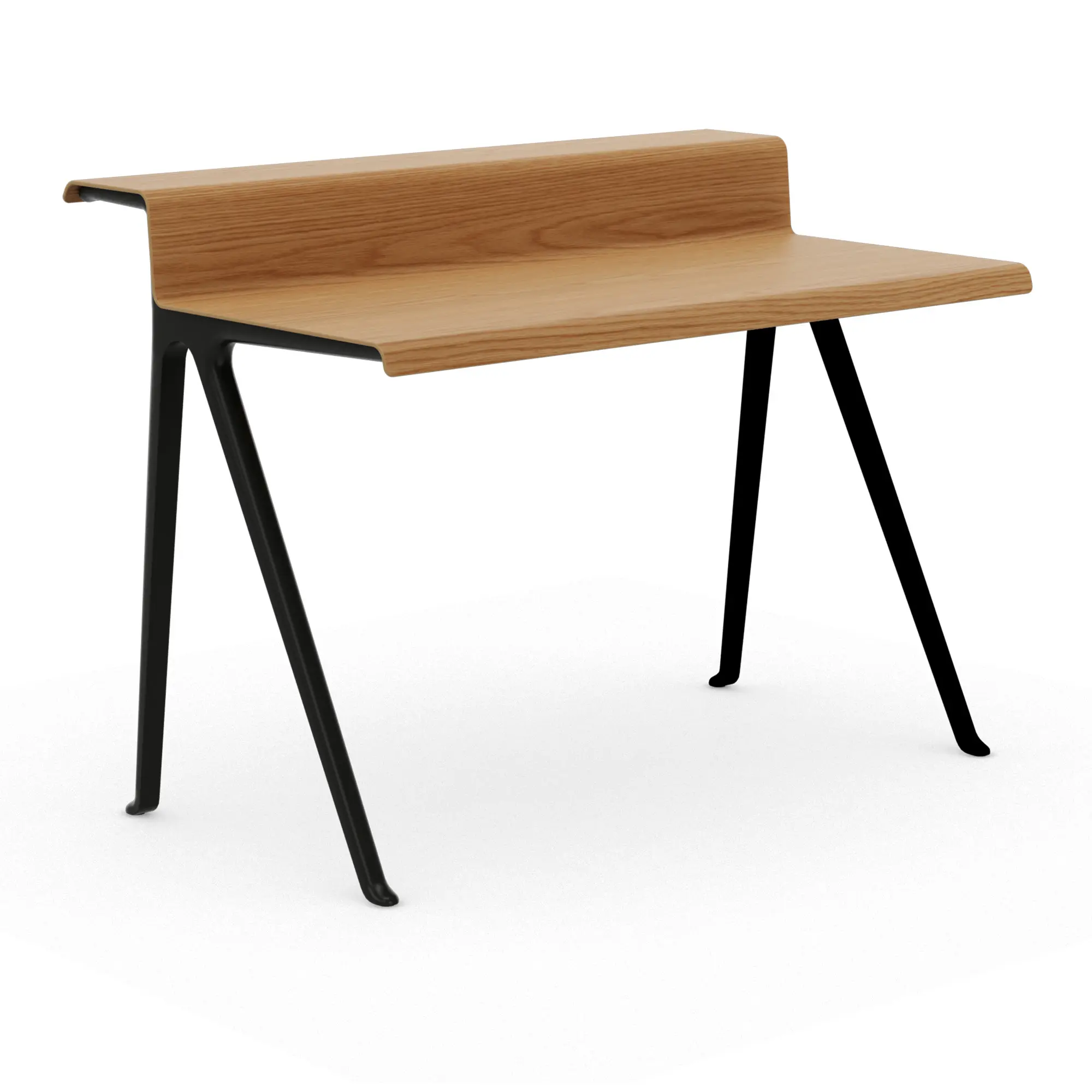 Courier skrivbord light oak