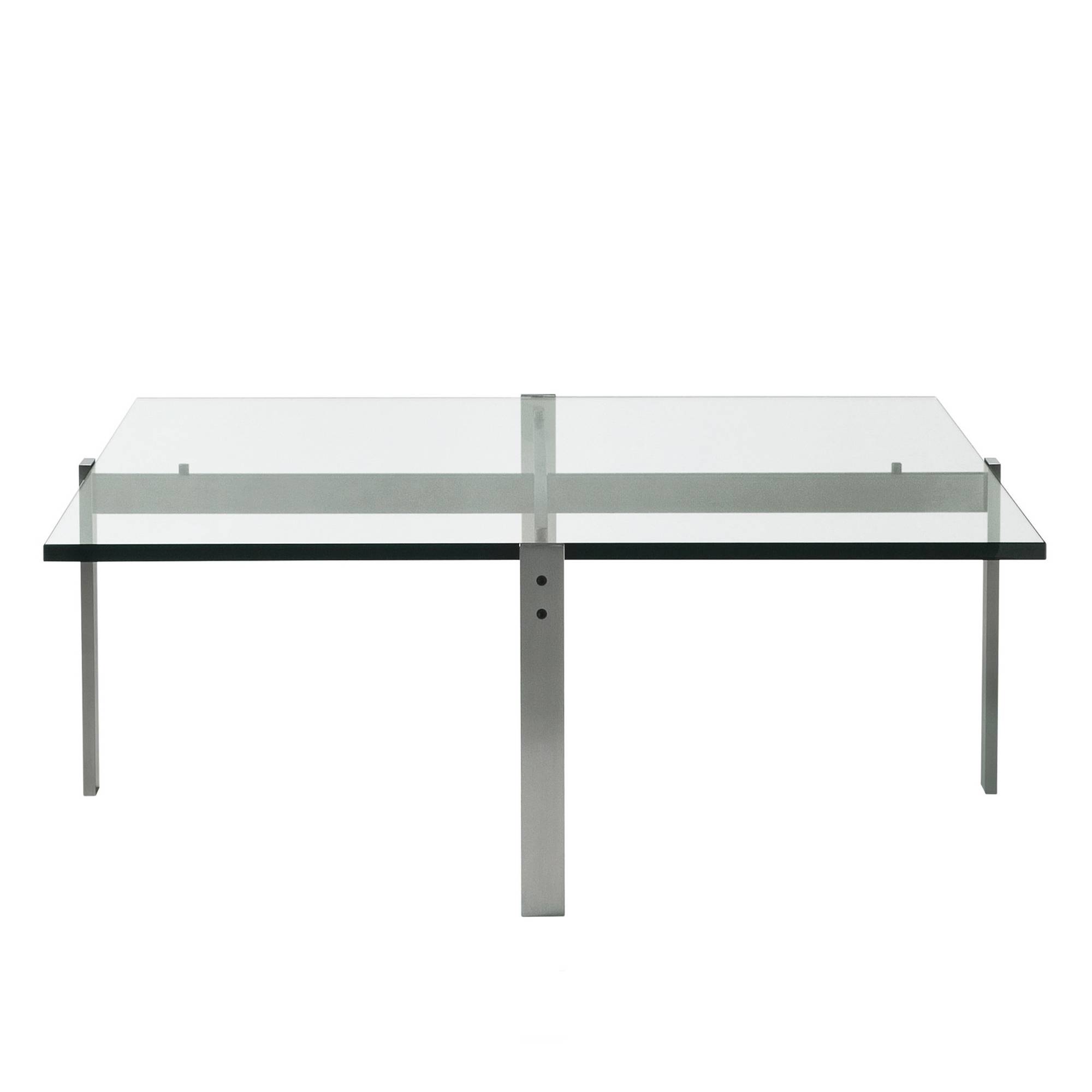 Fritz Hansen - PK65, Skiffer - Soffbord - Poul Kjærholm - Svart - Metall/Sten