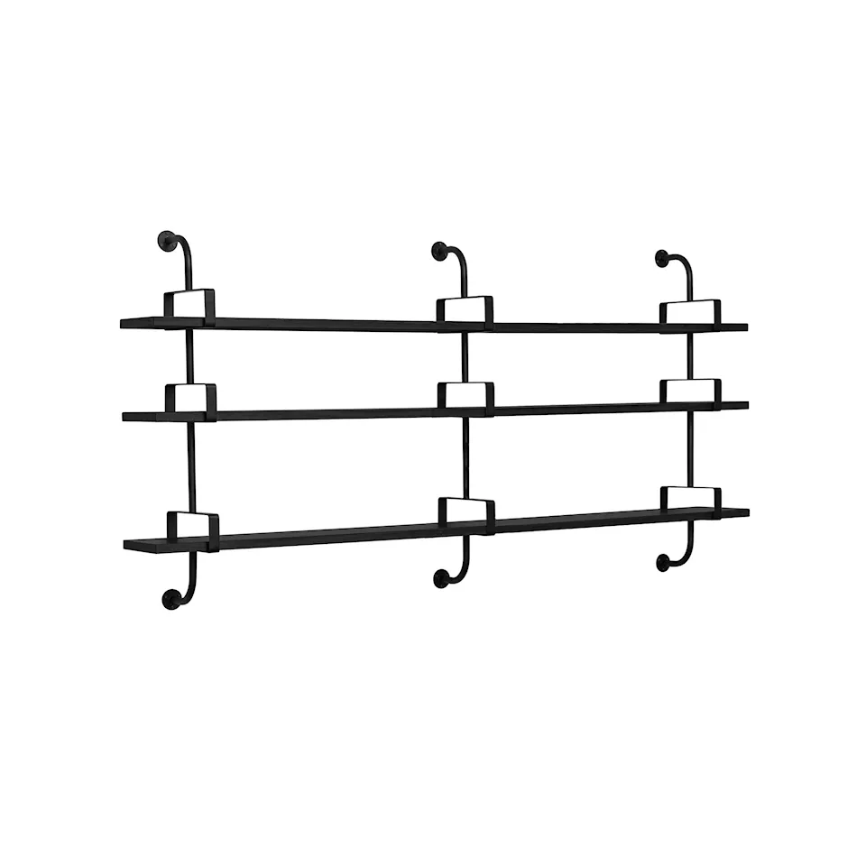 Démon vägghylla 3 hyllplan 215 cm