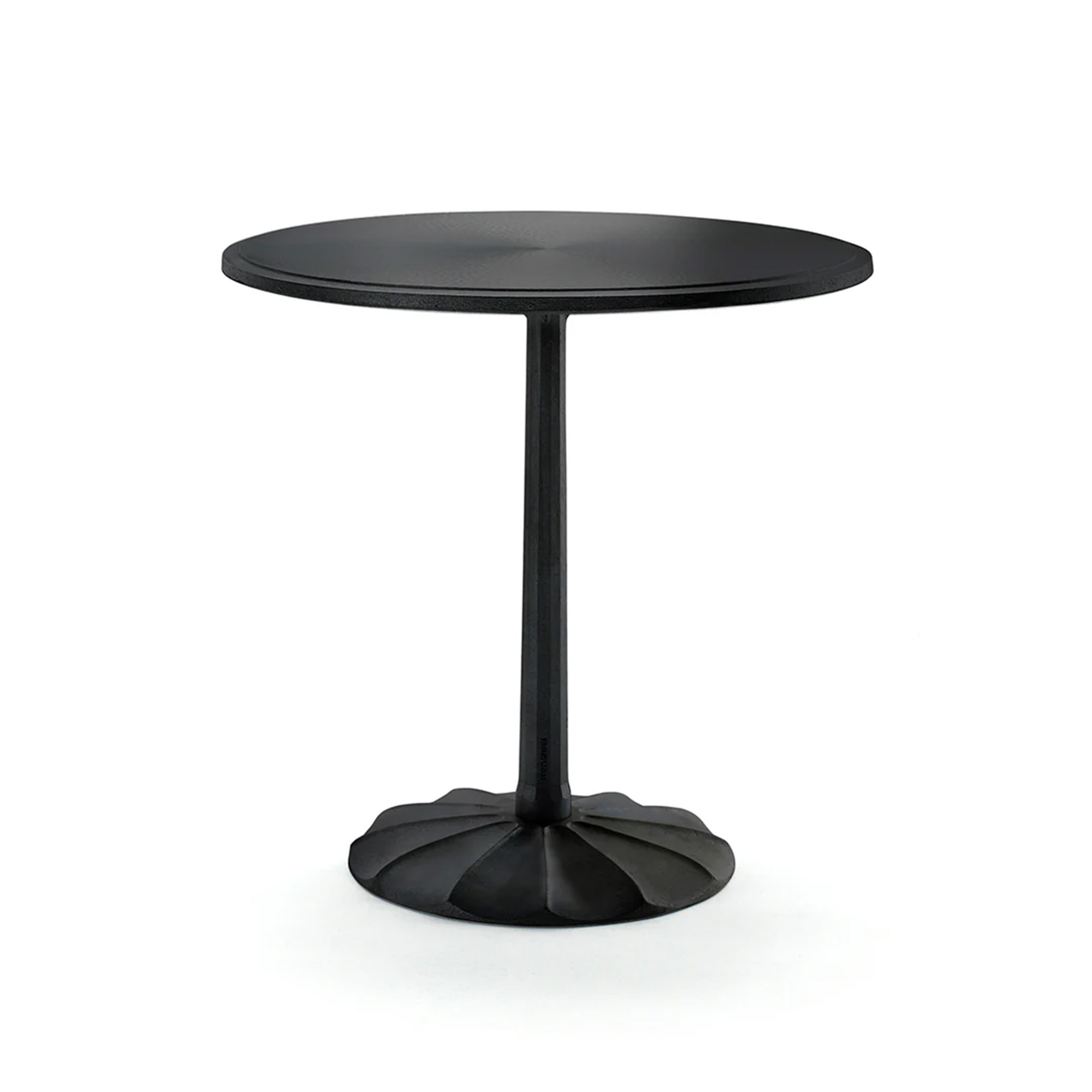 Byarums Bruk - Bord Uppsala Ø 75 Svartlackerad Aluminium/Svartlackerad Aluminium - Småbord & Sidobord utomhus - Björn Alge - Svart - Metall