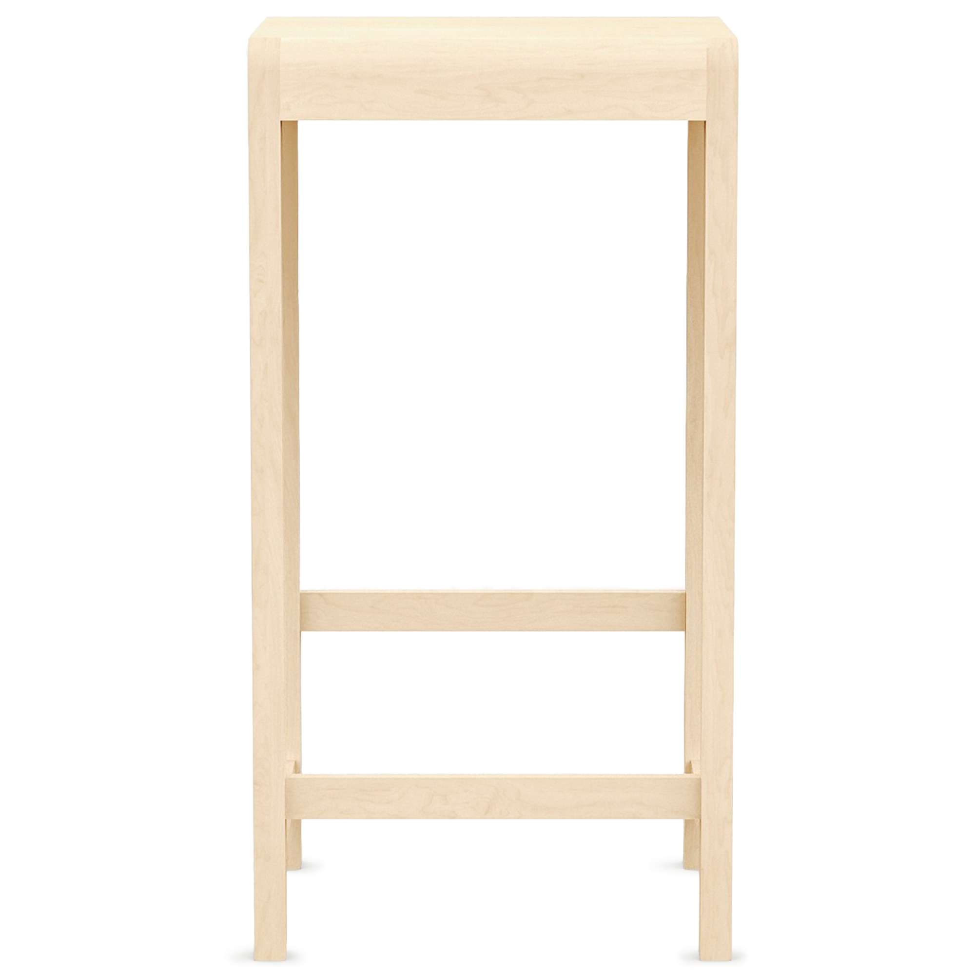 Frama - Stool 01 – Natural Birch – H76 - Pallar - Frama Studio - Träfärgad - Trä | Möbler - Stolar Och Pallar - Pallar | Möbelexperten