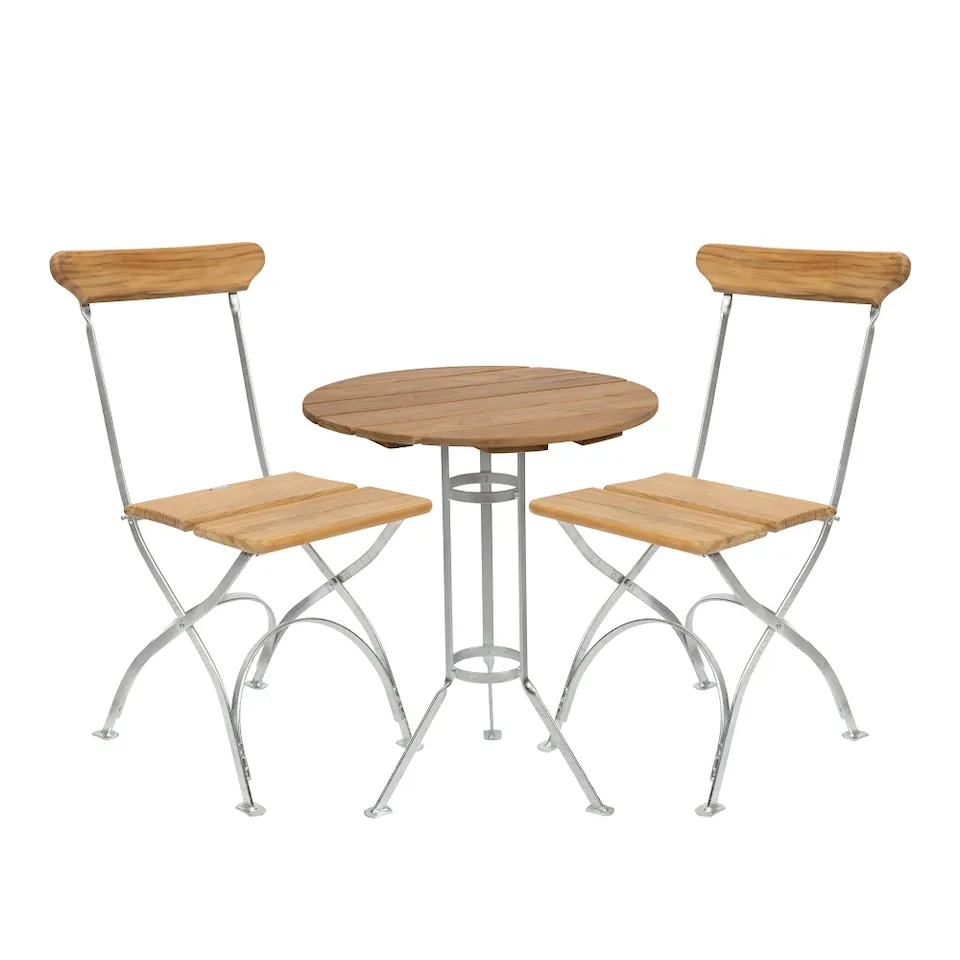 Bryggeriserien matgrupp med trefotsbord & 2 st bryggeristolar
