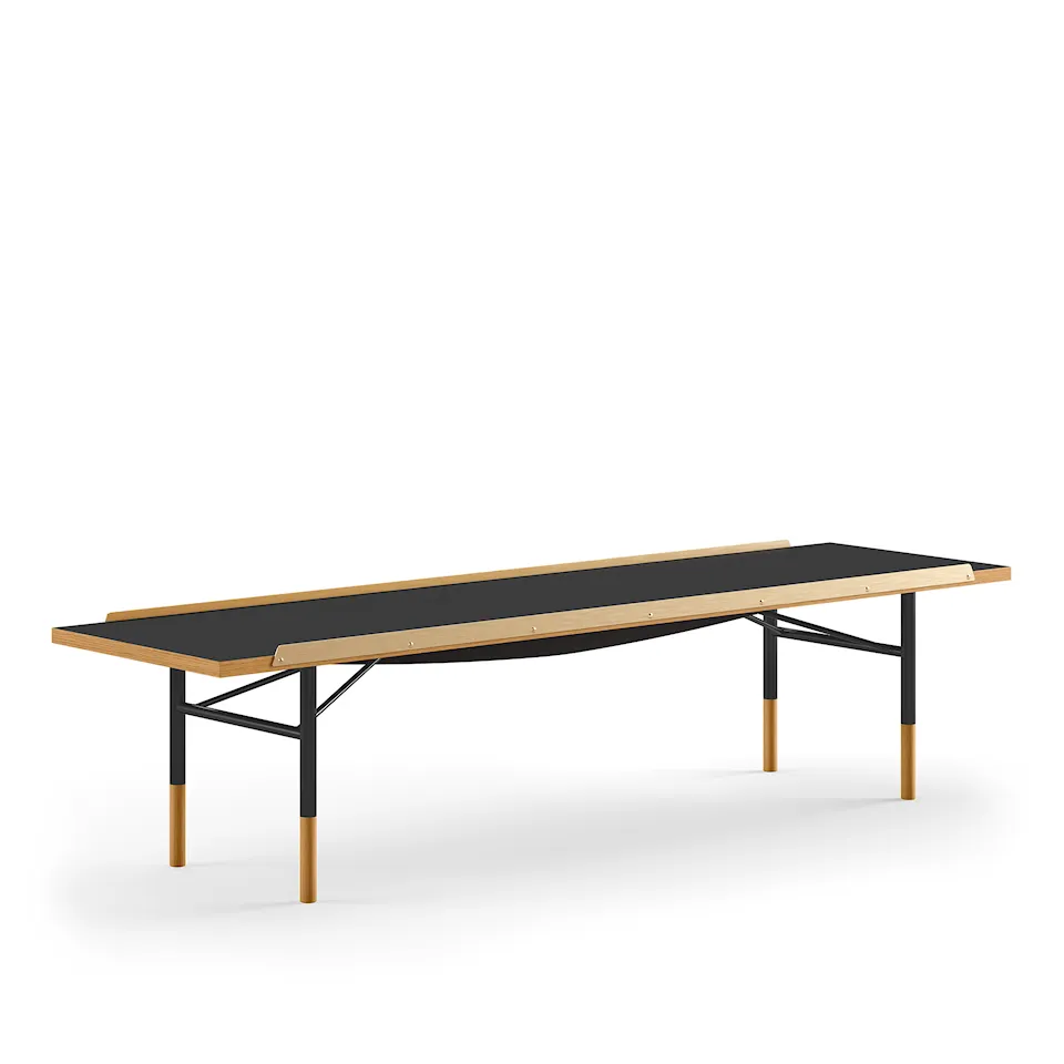 Table Bench bänk Medium med mässingskanter