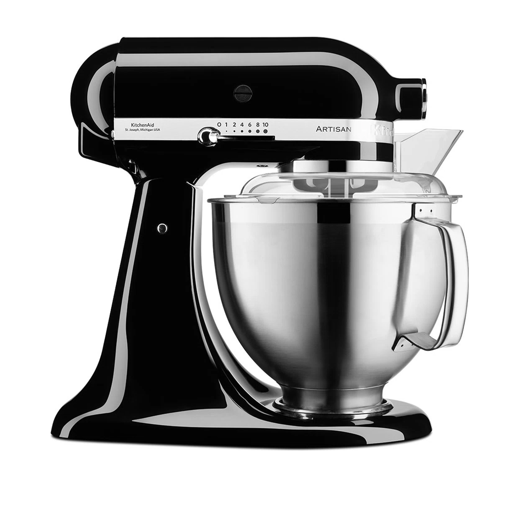 KitchenAid - KitchenAid 4,8L Stand Mixer Onyx Black - 5KSM185PSEOB - Köksassistenter och mixers - Svart
