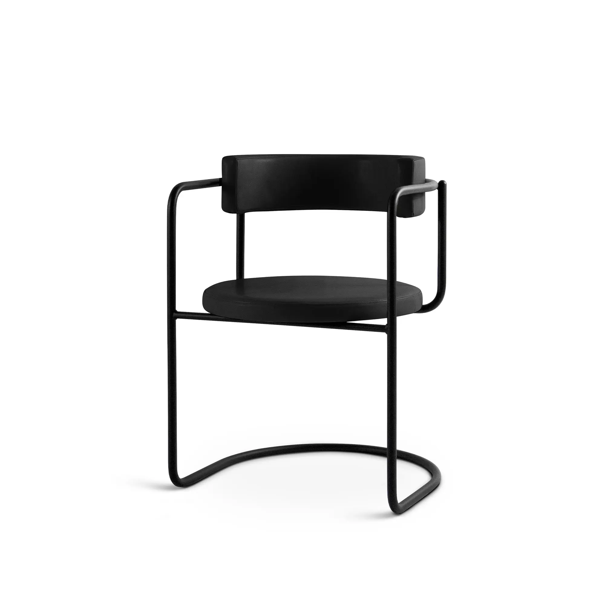 FF Cantilever Chair Cubic Black Legs