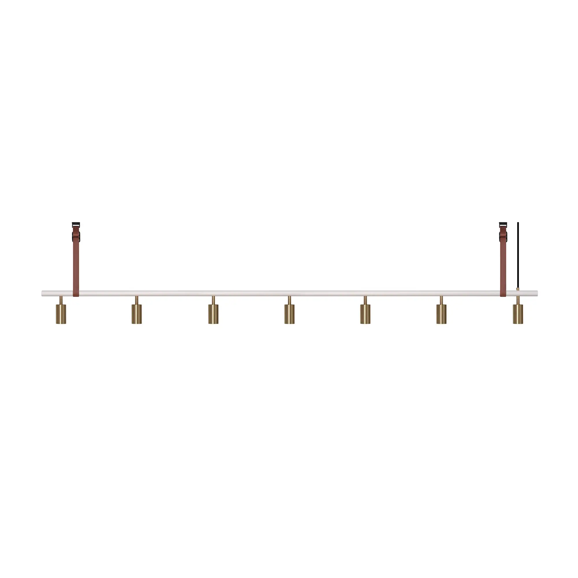 Long John 7 White/Brass