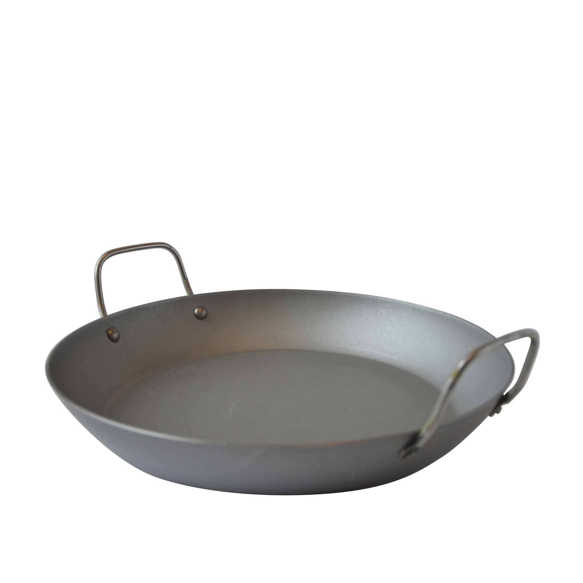 Mauviel - Paella Pan Sheet Iron - 36 cm - Stekpannor - Grå