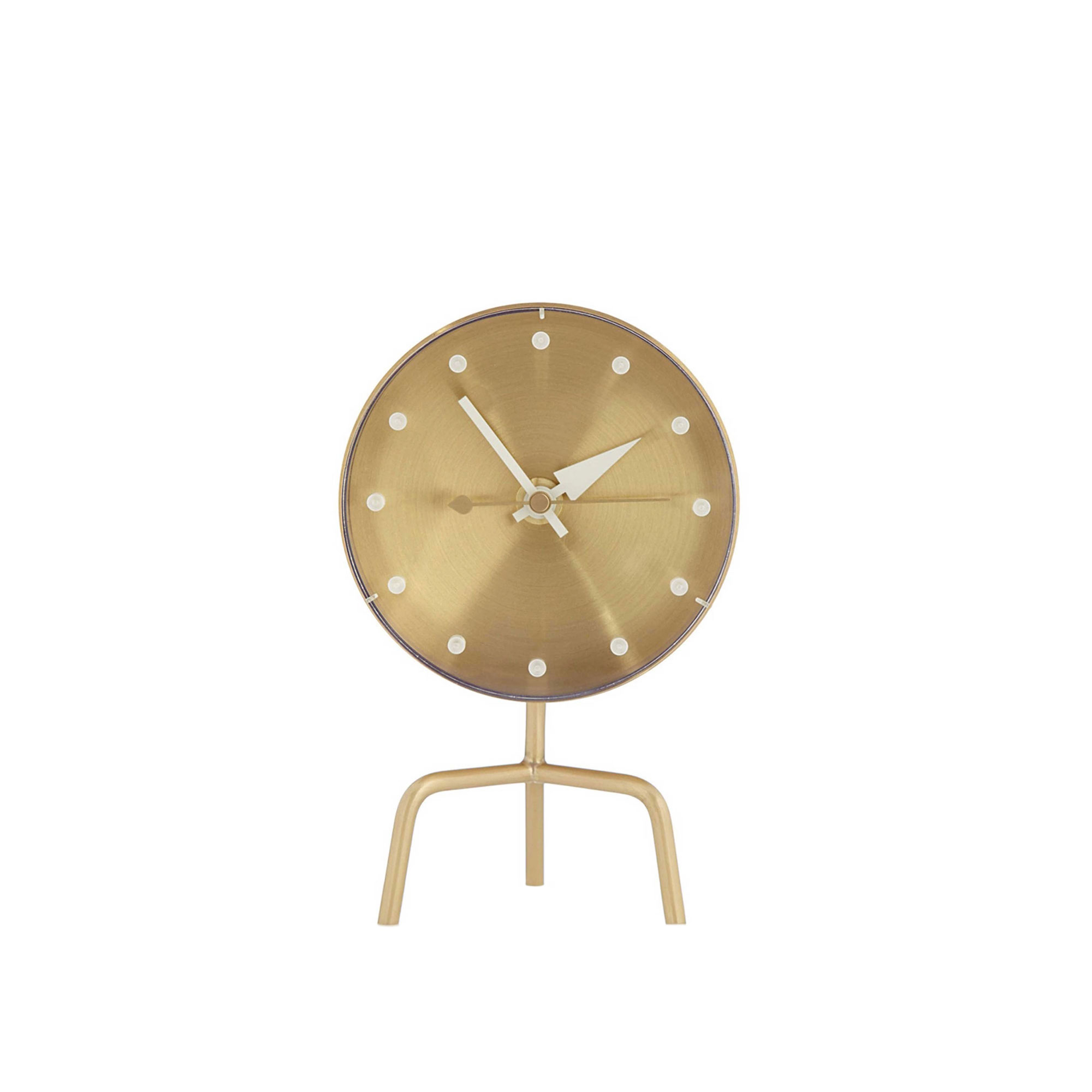 Vitra - Tripod Clock - Klockor - George Nelson - Guld