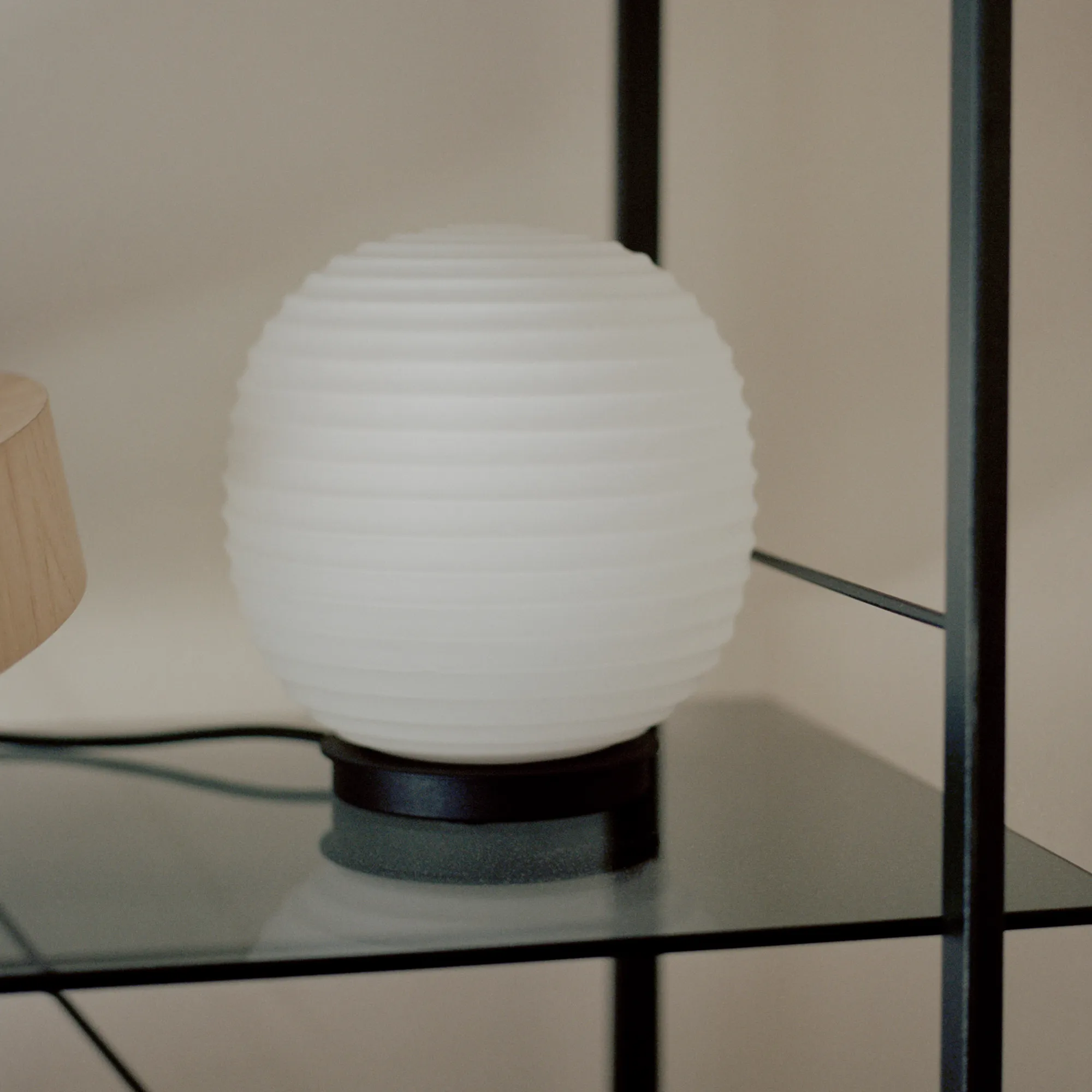 Lantern Globe Table Lamp