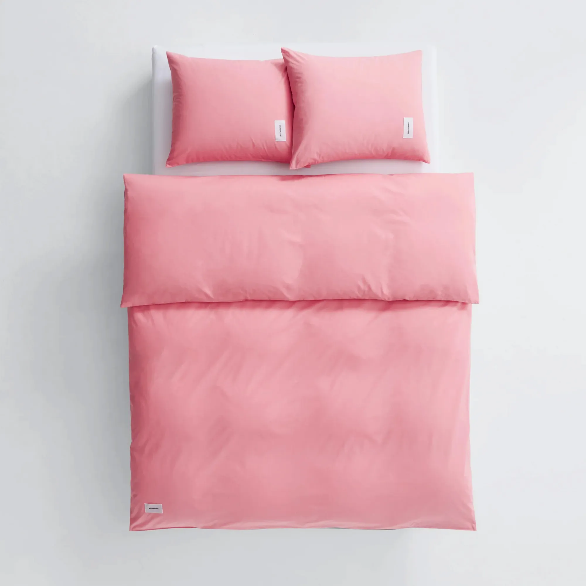 Pure Pillow Case Poplin Coral Pink