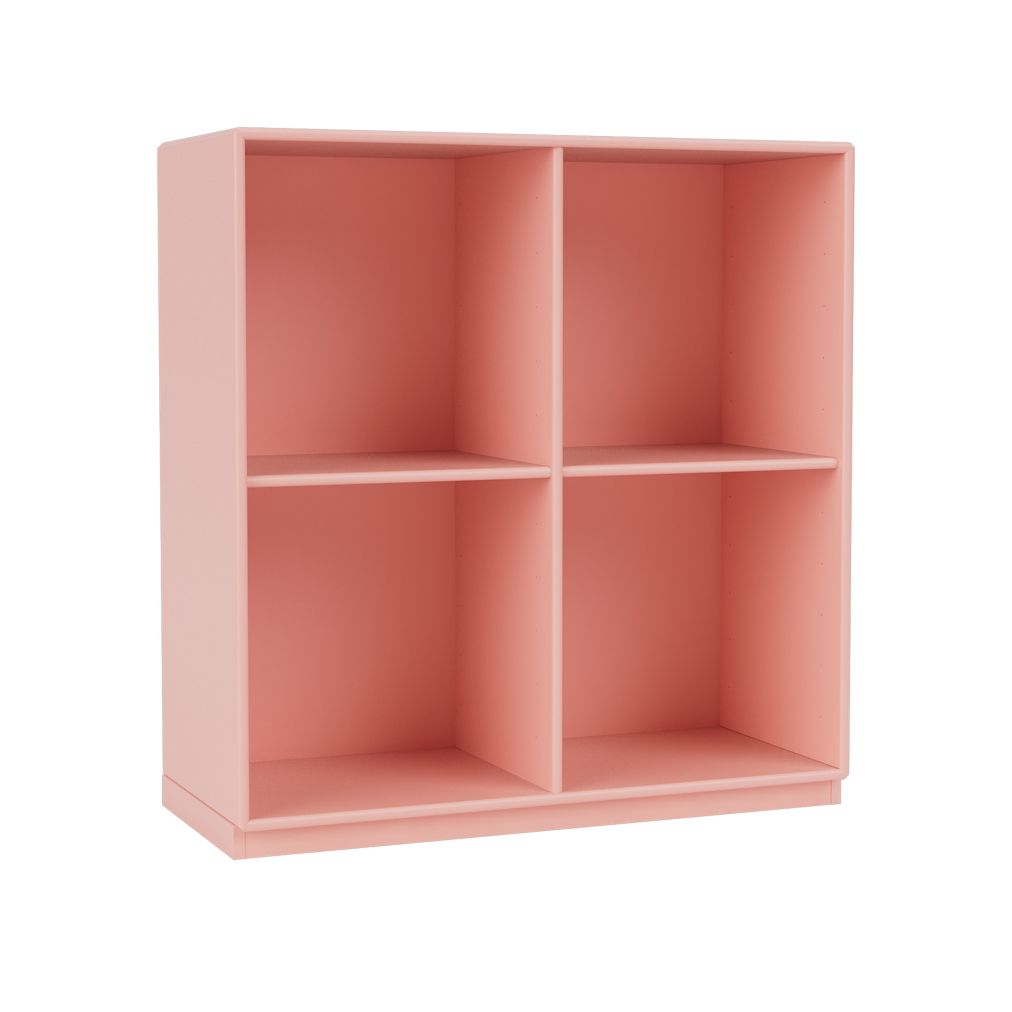 montana - show bookcase 167-ruby 06 plinth 3 cm - hyllor & hyllsystem - peter j. lassen - rosa - trä