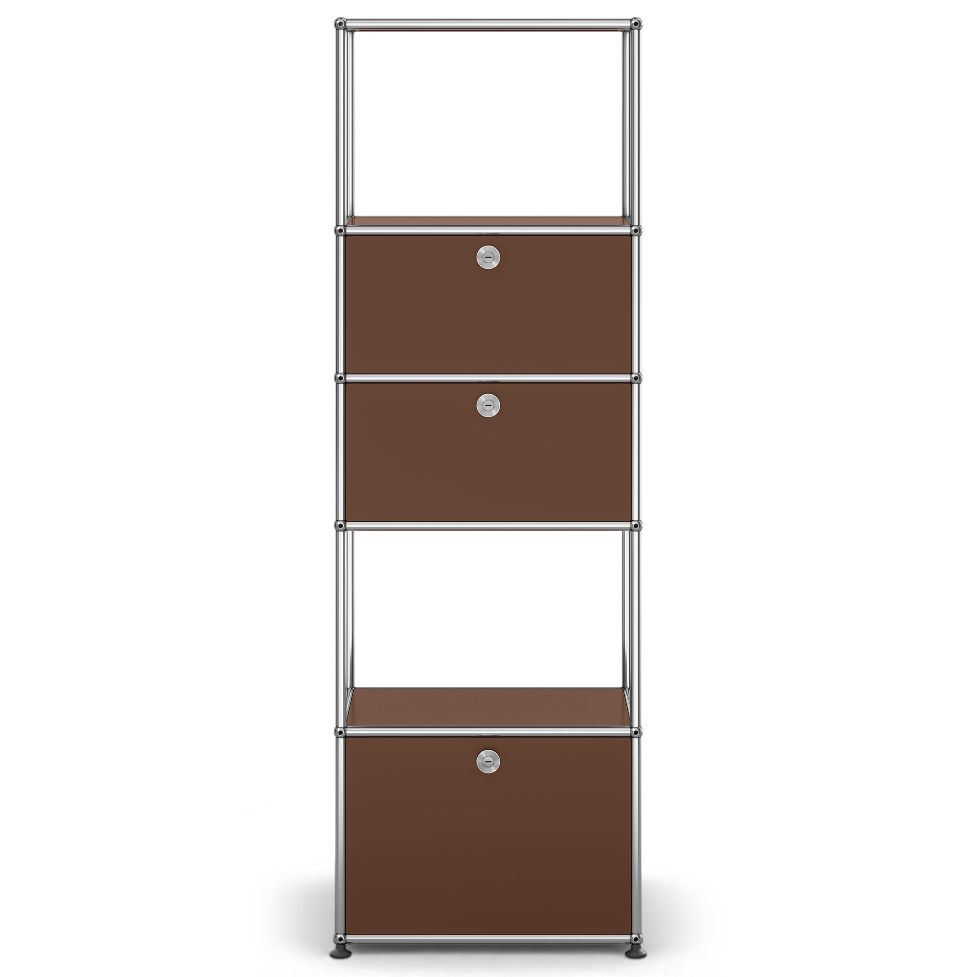 USM - USM Haller Shelf M52 Brown - Skåp och vitrinskåp - Fritz Haller & Paul Schärer | Möbler - Förvaring Och Hyllor - Skåp Och Vitrinskåp | Möbelexperten